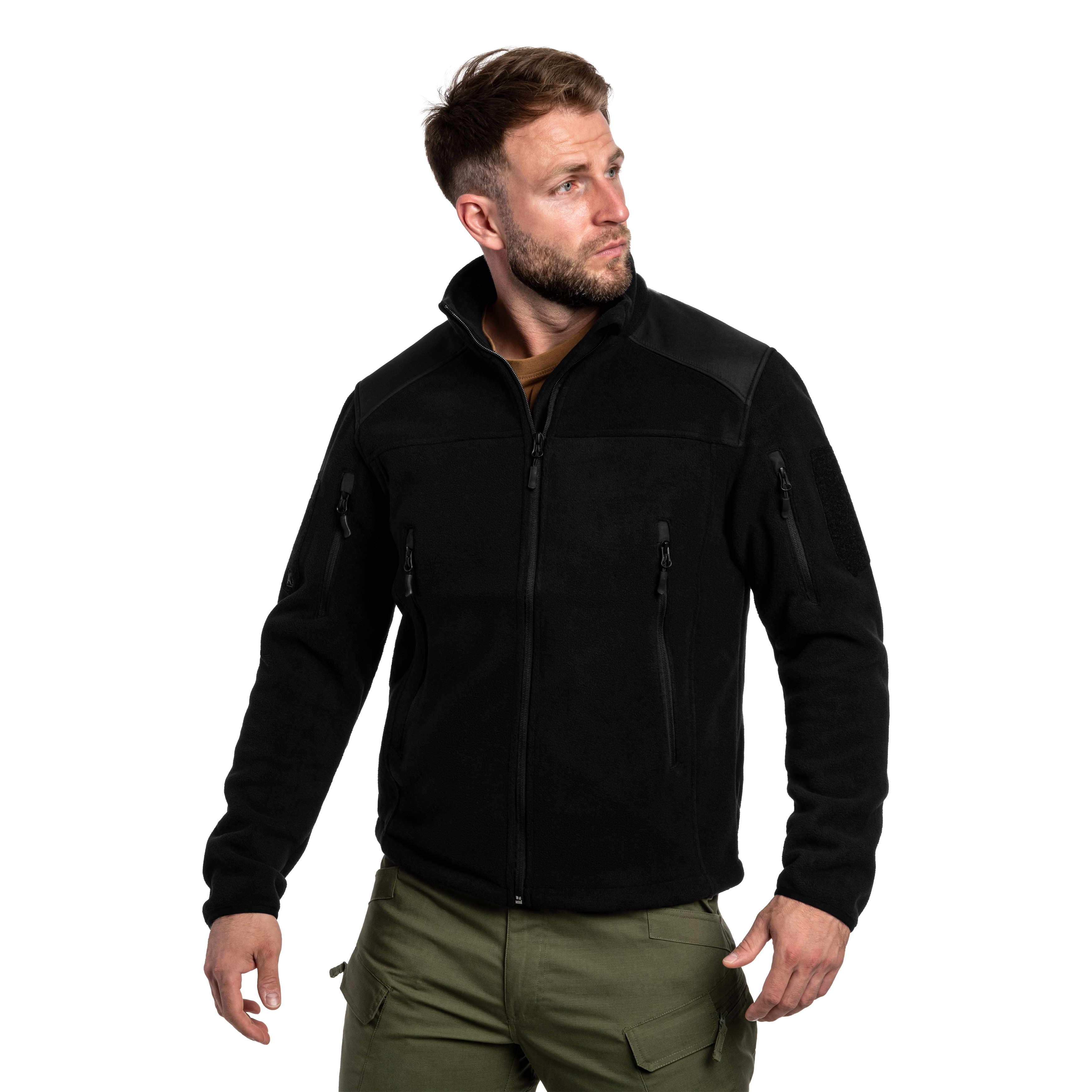 Флісова кофта A10 Equipment Fleece Fighter - Black