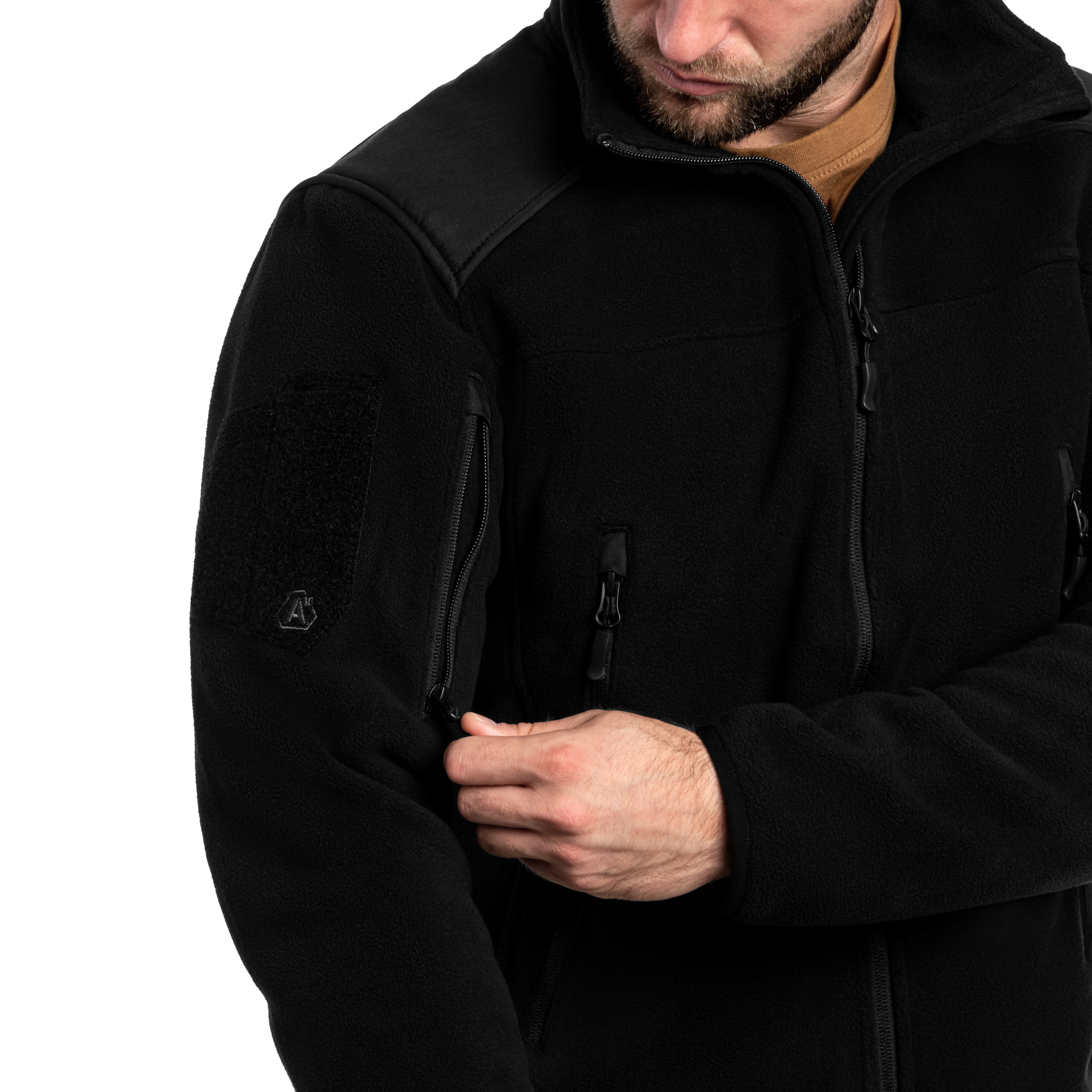 Флісова кофта A10 Equipment Fleece Fighter - Black