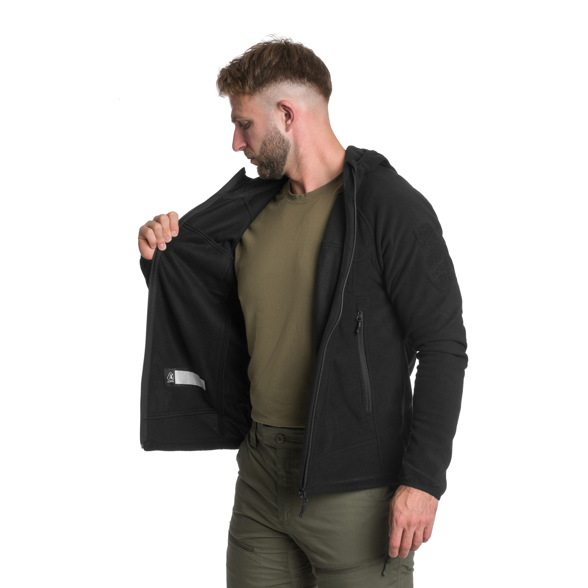 Флісова кофта A10 Equipment Fleece Instructor - Black