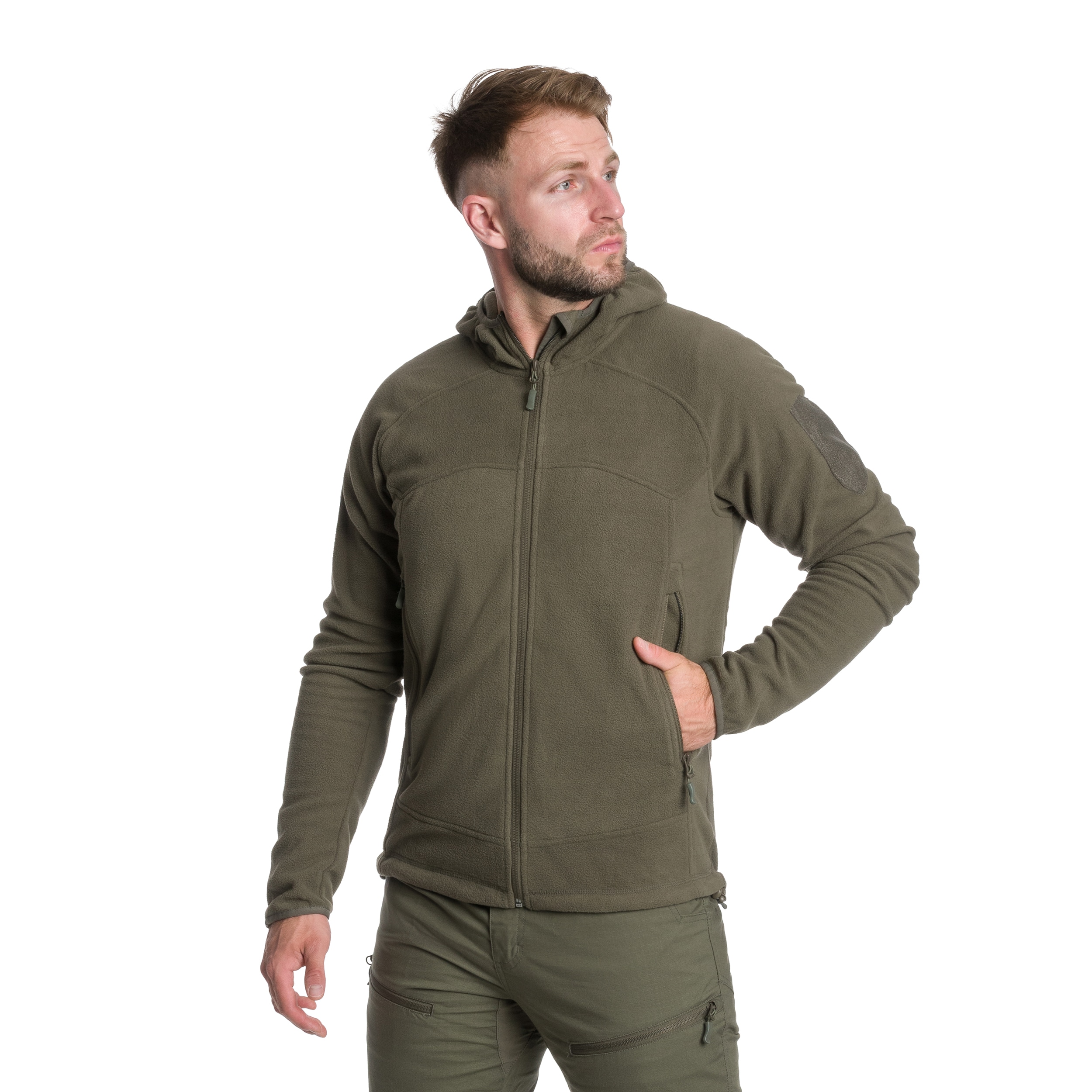 Флісова кофта A10 Equipment Fleece Instructor - Olive Green