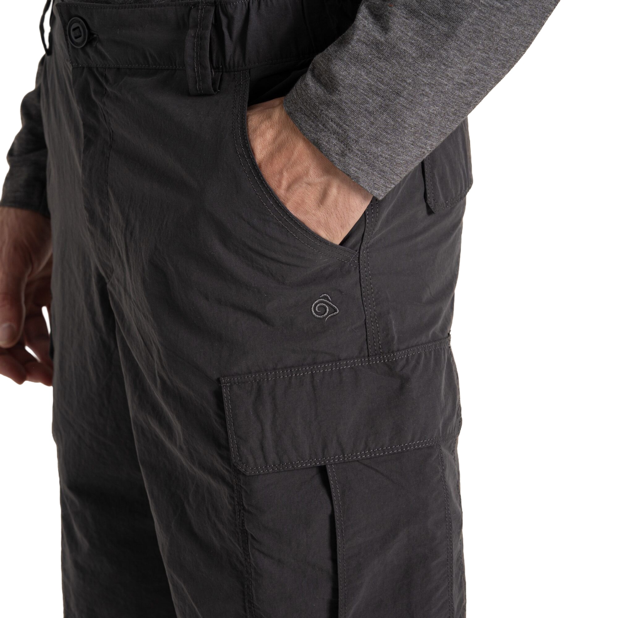 Шорти Craghoppers NosiLife Cargo Shorts III - Black Pepper