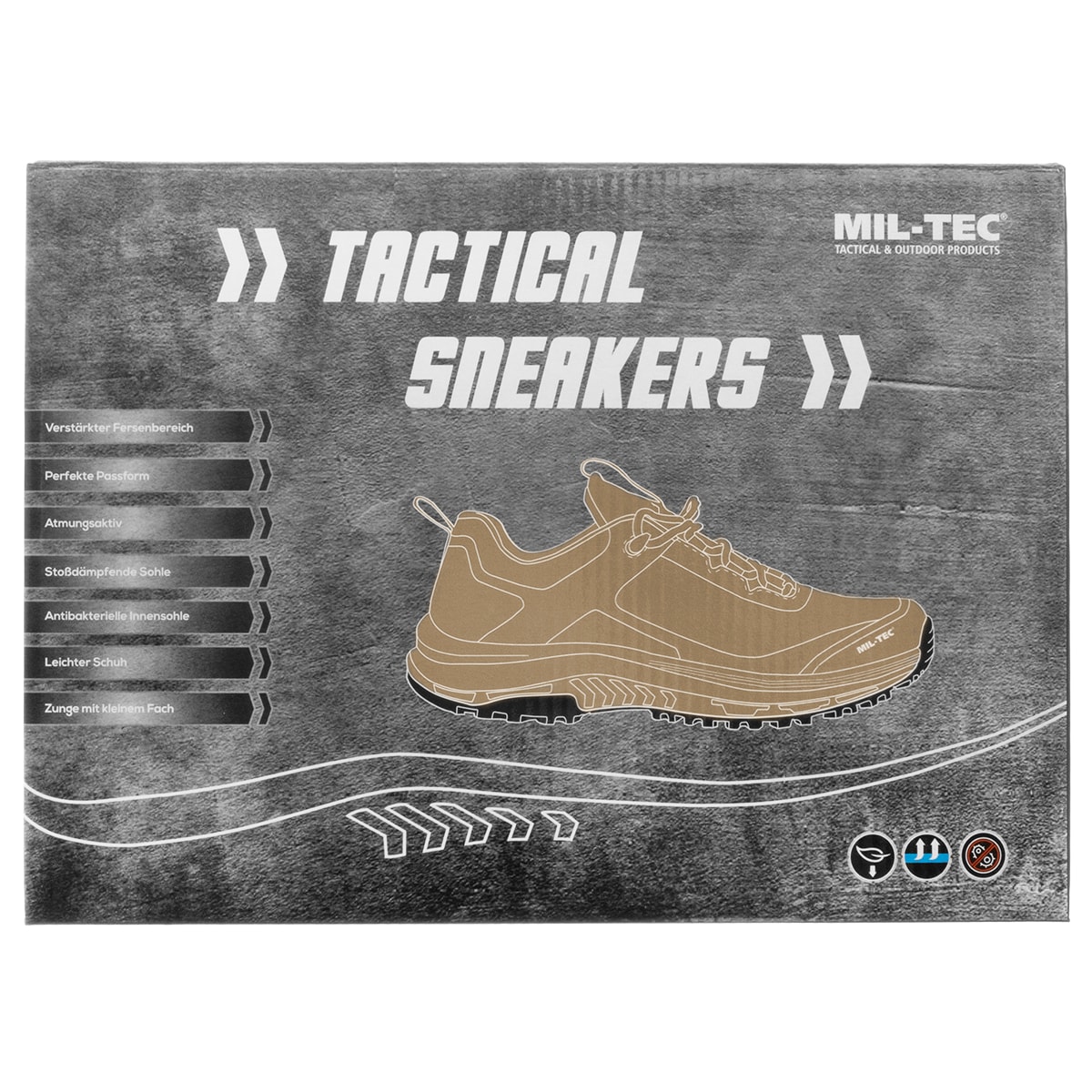 Тактичні кросівки Mil-Tec Tactical Sneaker - Dark Coyote