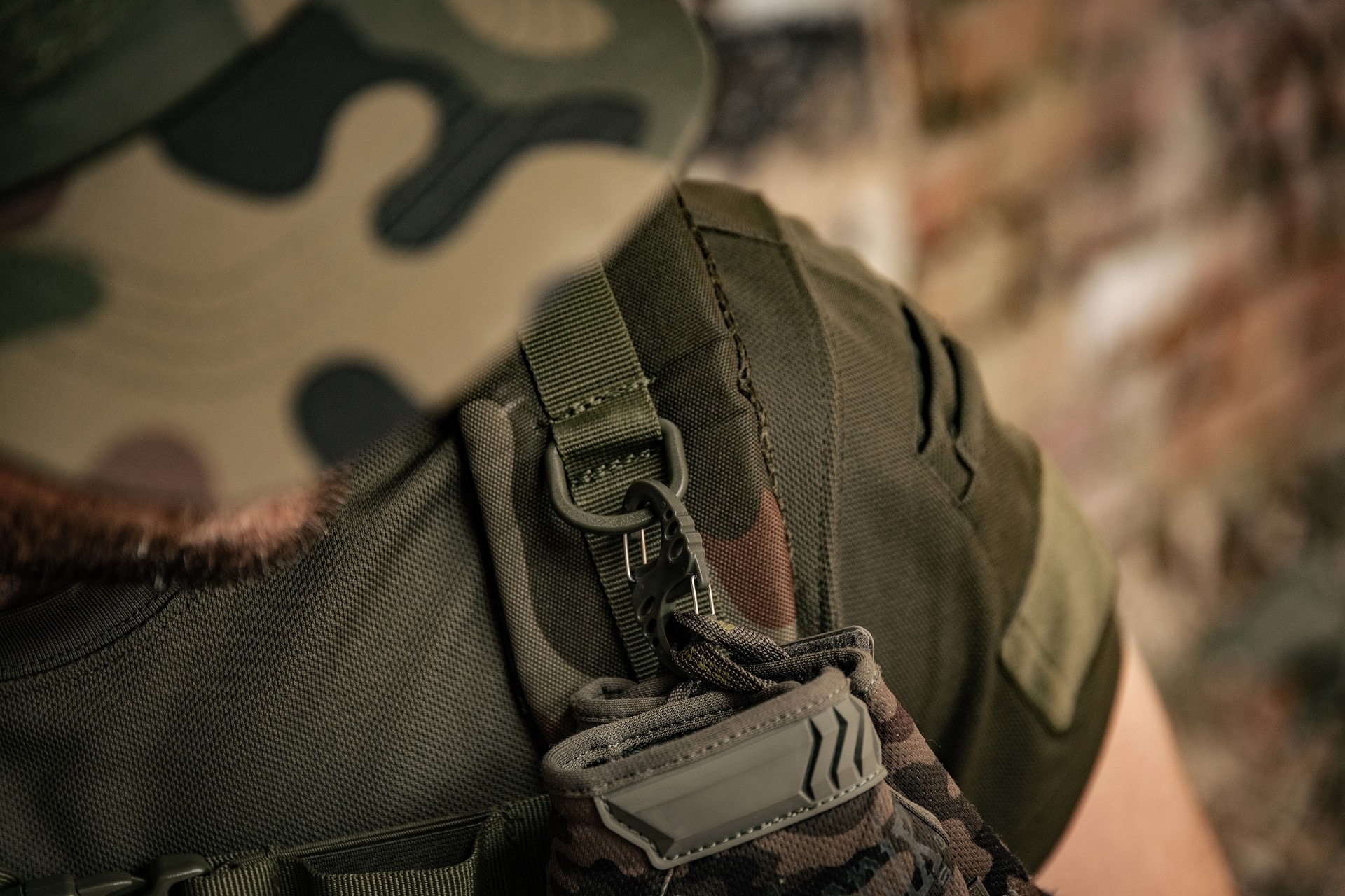 Карабін Brytzky Tactical GripLock 3 Olive - 5 шт.