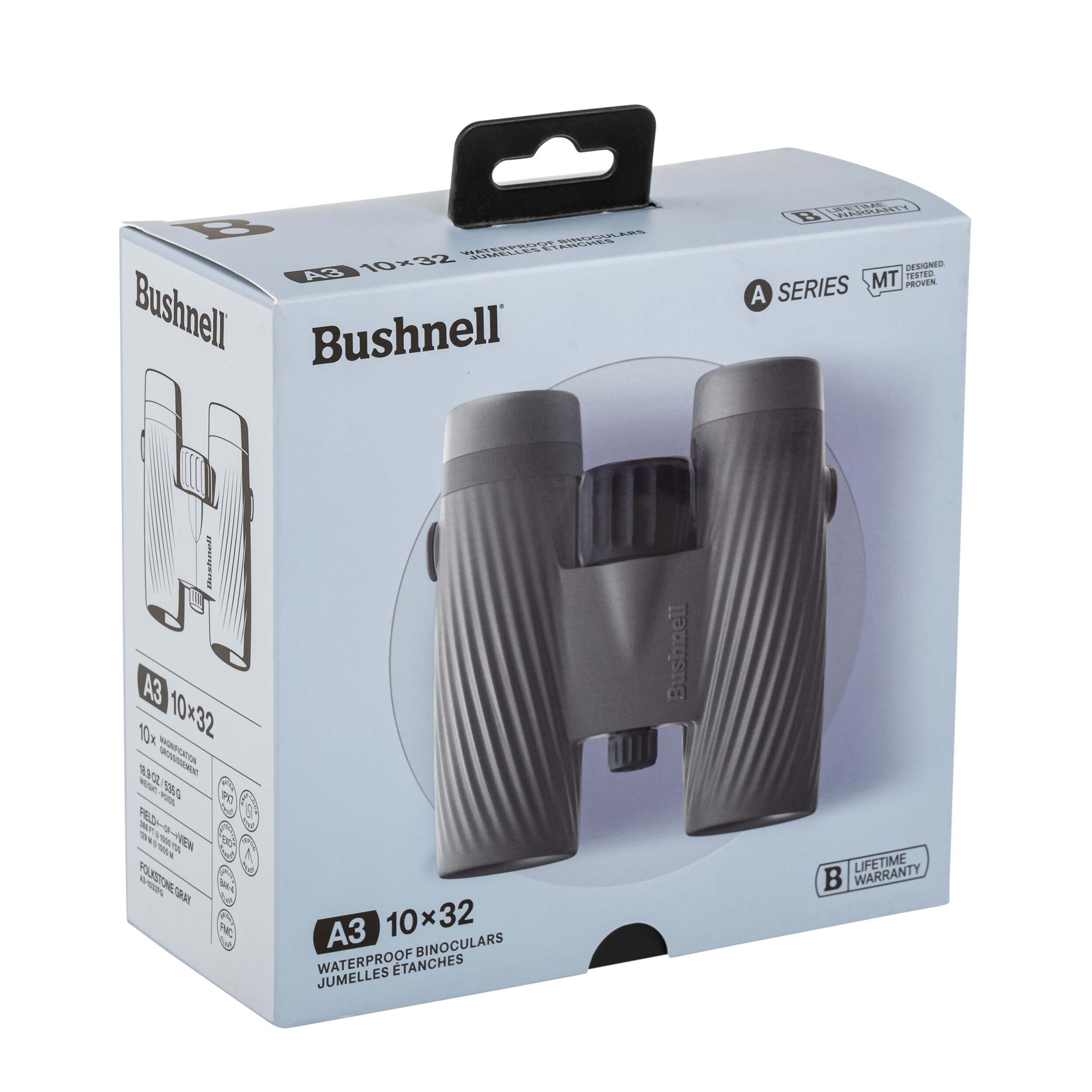 Бінокль Bushnell A3 Mid-Size 10x32 - Folkstone Gray