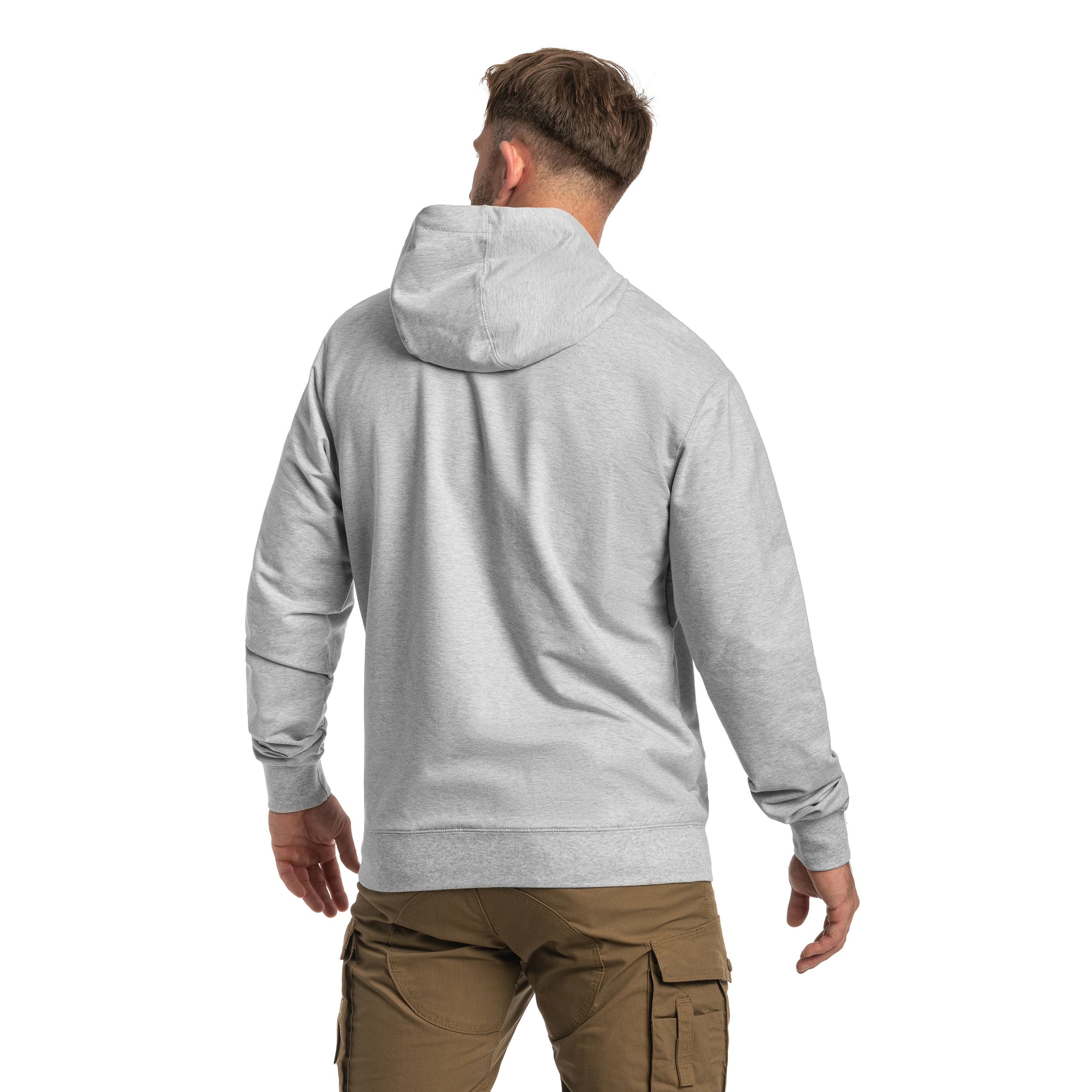 Кофта Pitbull San Diego Sun Hooded - Grey Melange