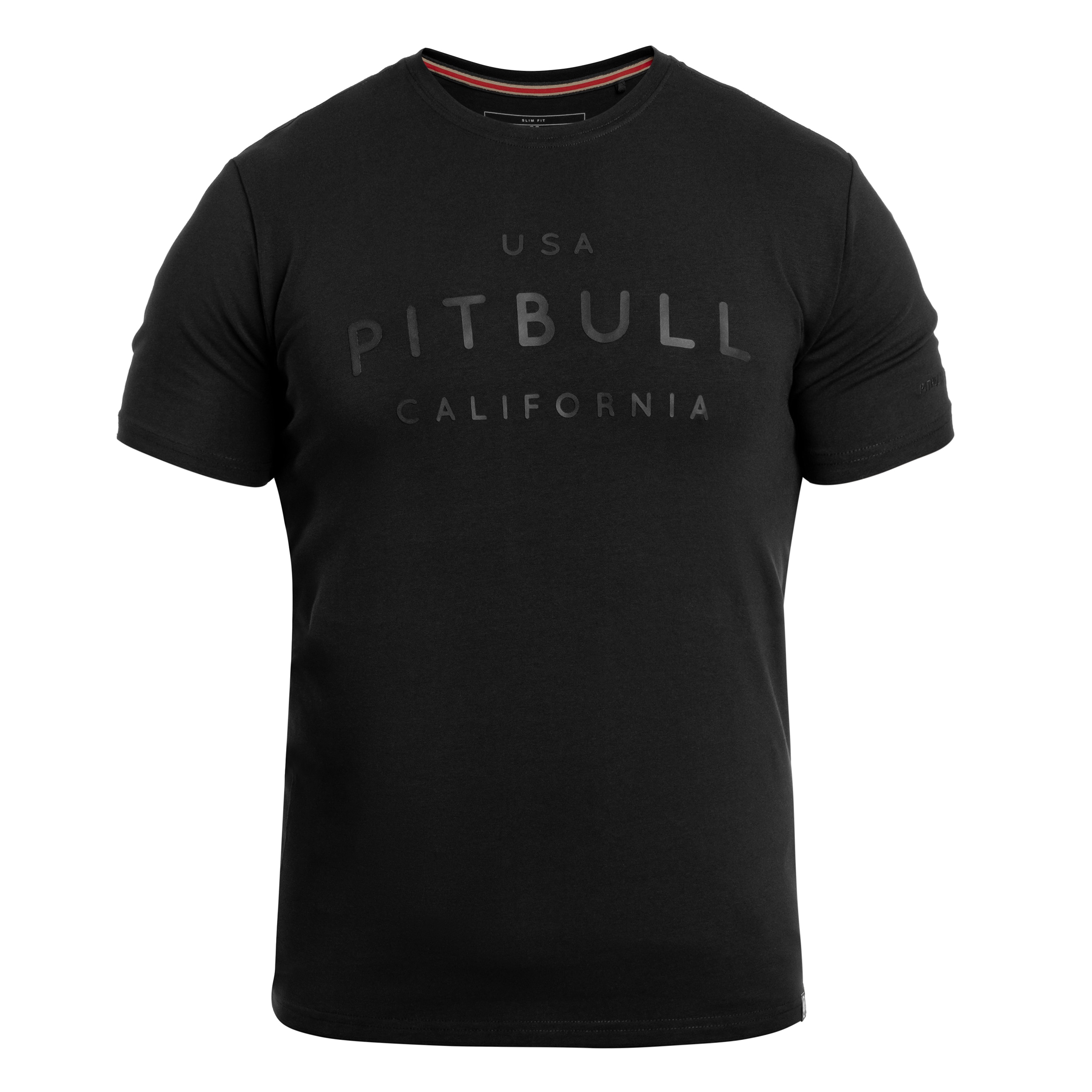 Футболка T-shirt Pitbull Slim Fit USA Cal - Black