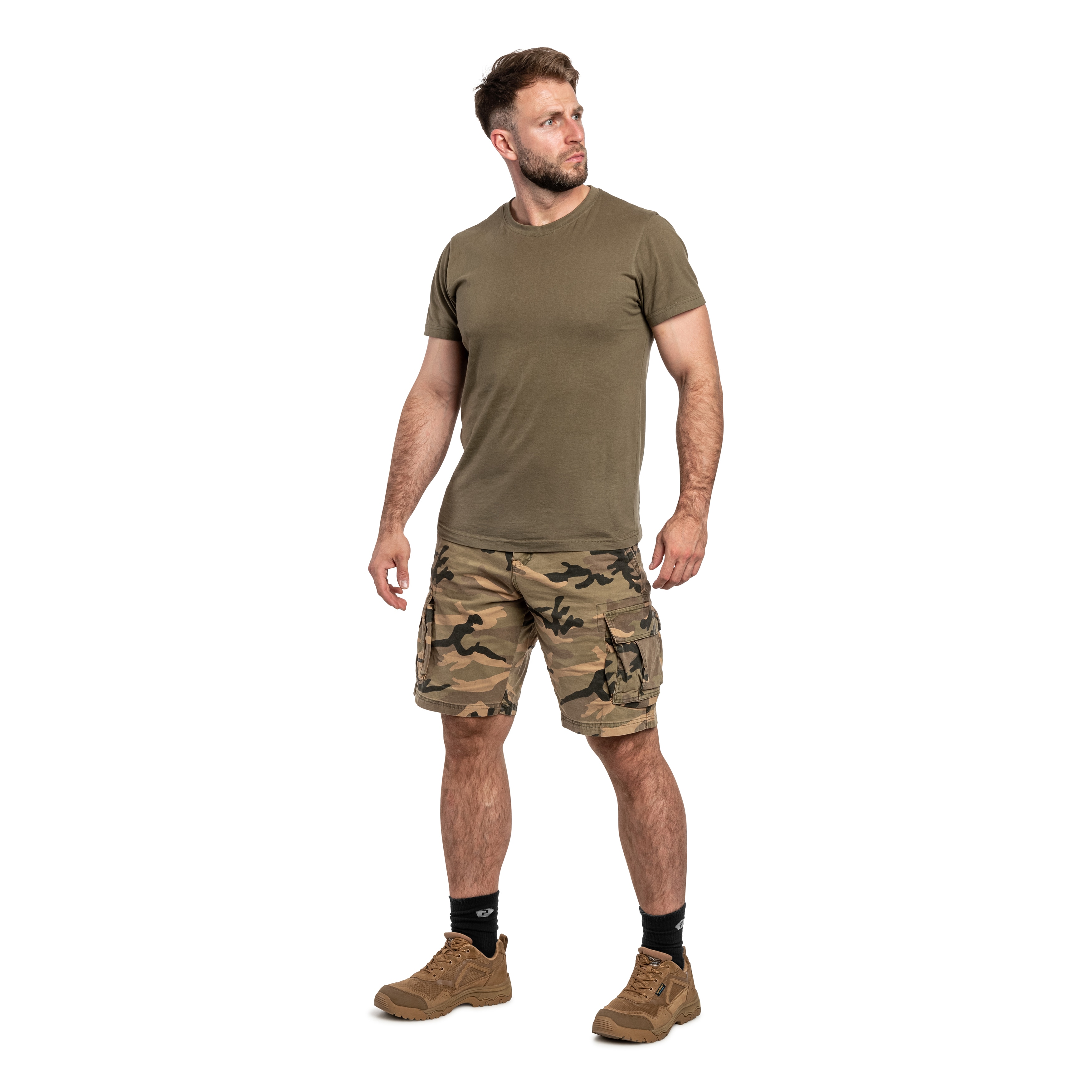 Шорти Pitbull Jackal - Woodland Camo