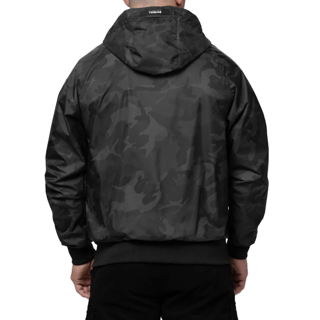 Куртка Pitbull Athletic Logo II Hooded - Black Camo