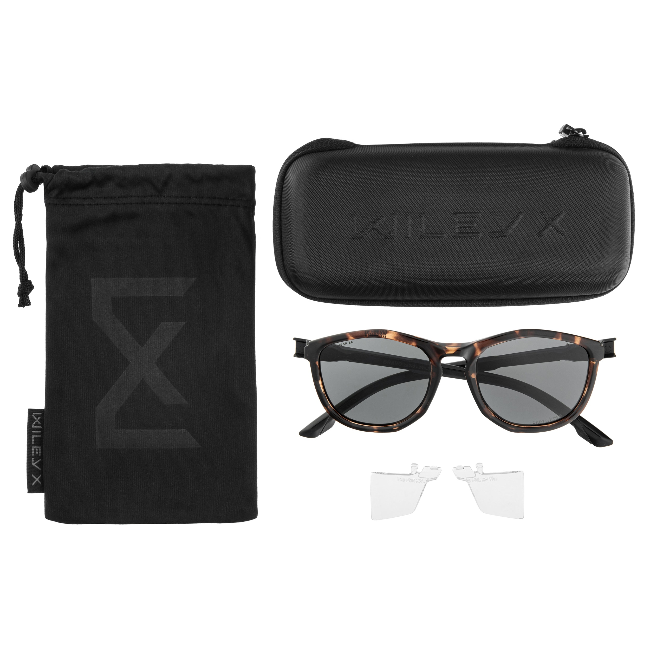 Окуляри Wiley X Bravo - Captive Polarized Grey/Tortoise