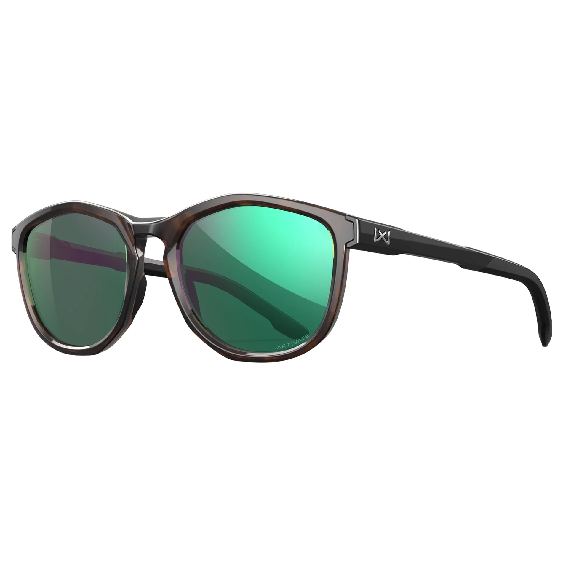 Окуляри Wiley X Bravo - Captive Polarized Green/Tortoise
