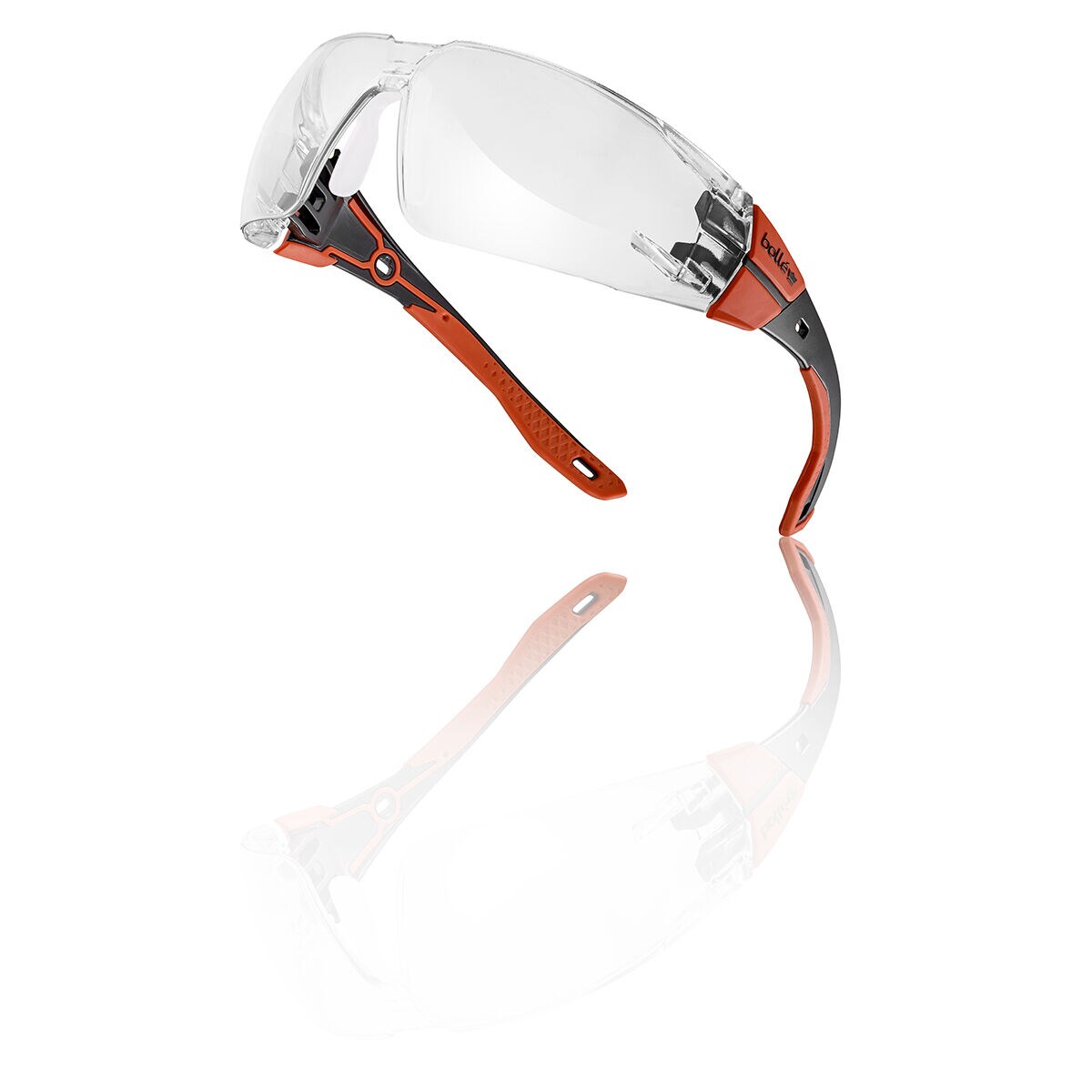 Тактичні окуляри Bolle Rush+ 2.0 Medium/Large - Red/Clear