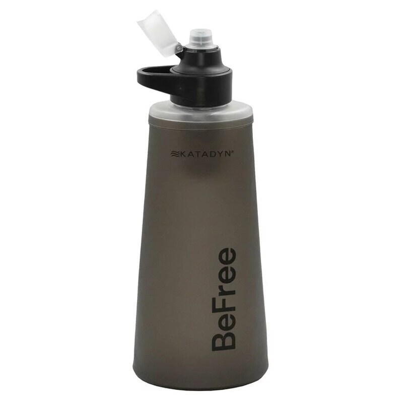 Складана пляшка з фільтром Katadyn BeFree AC Filter 1 л - Black
