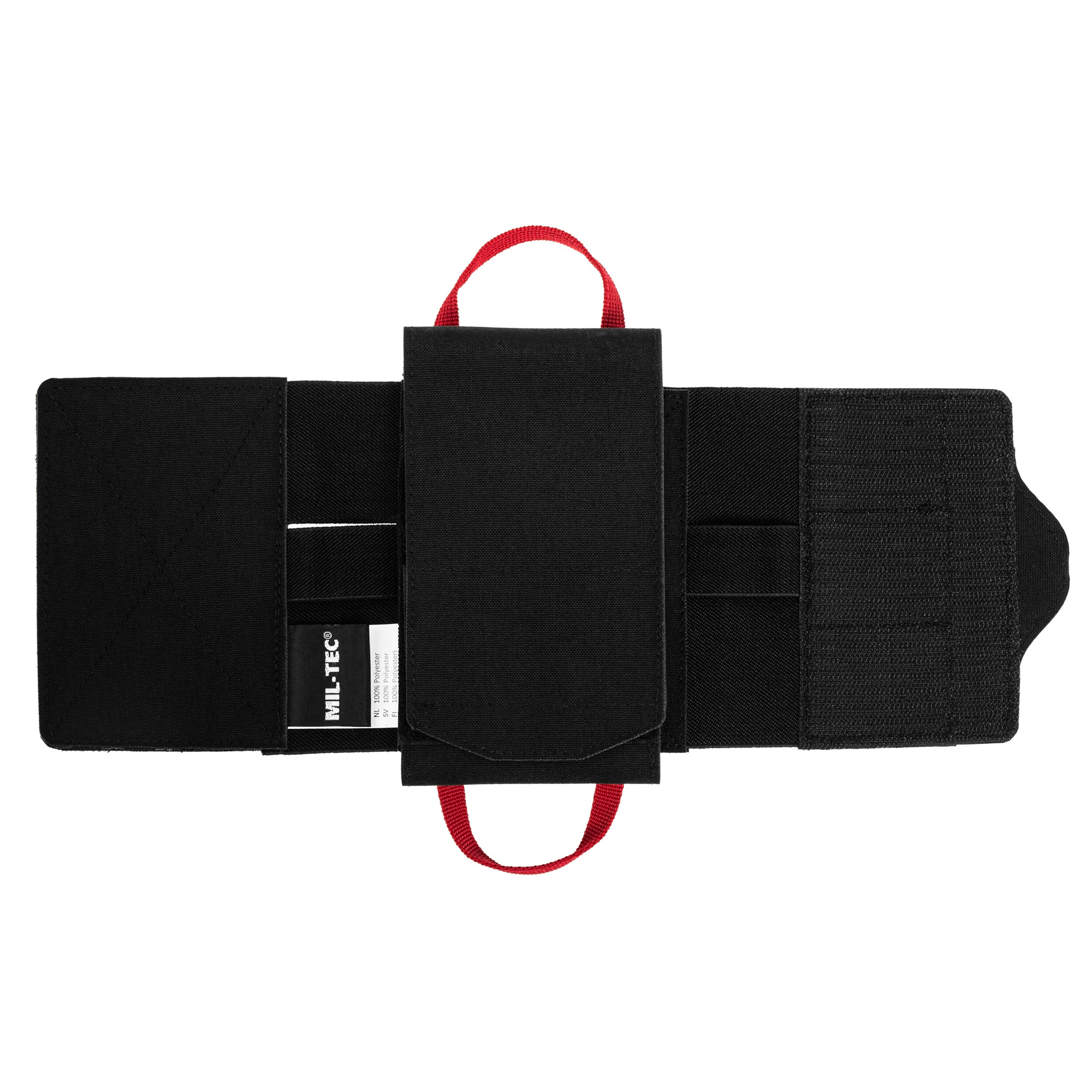 Аптечка Mil-Tec IFAK Quick Draw Pack зі спорядженням - Black