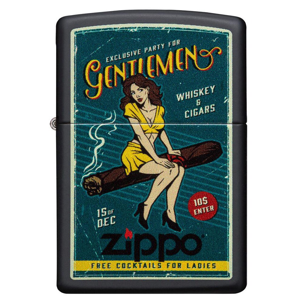 Бензинова запальничка Zippo Cigar Girl