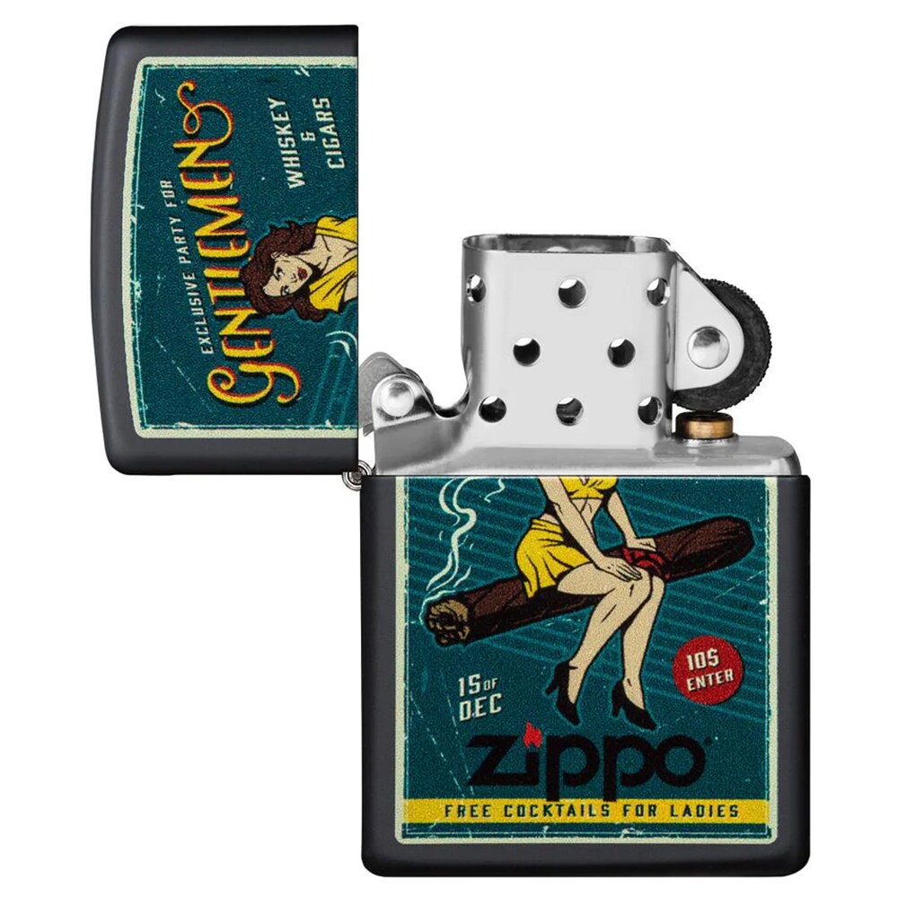 Бензинова запальничка Zippo Cigar Girl