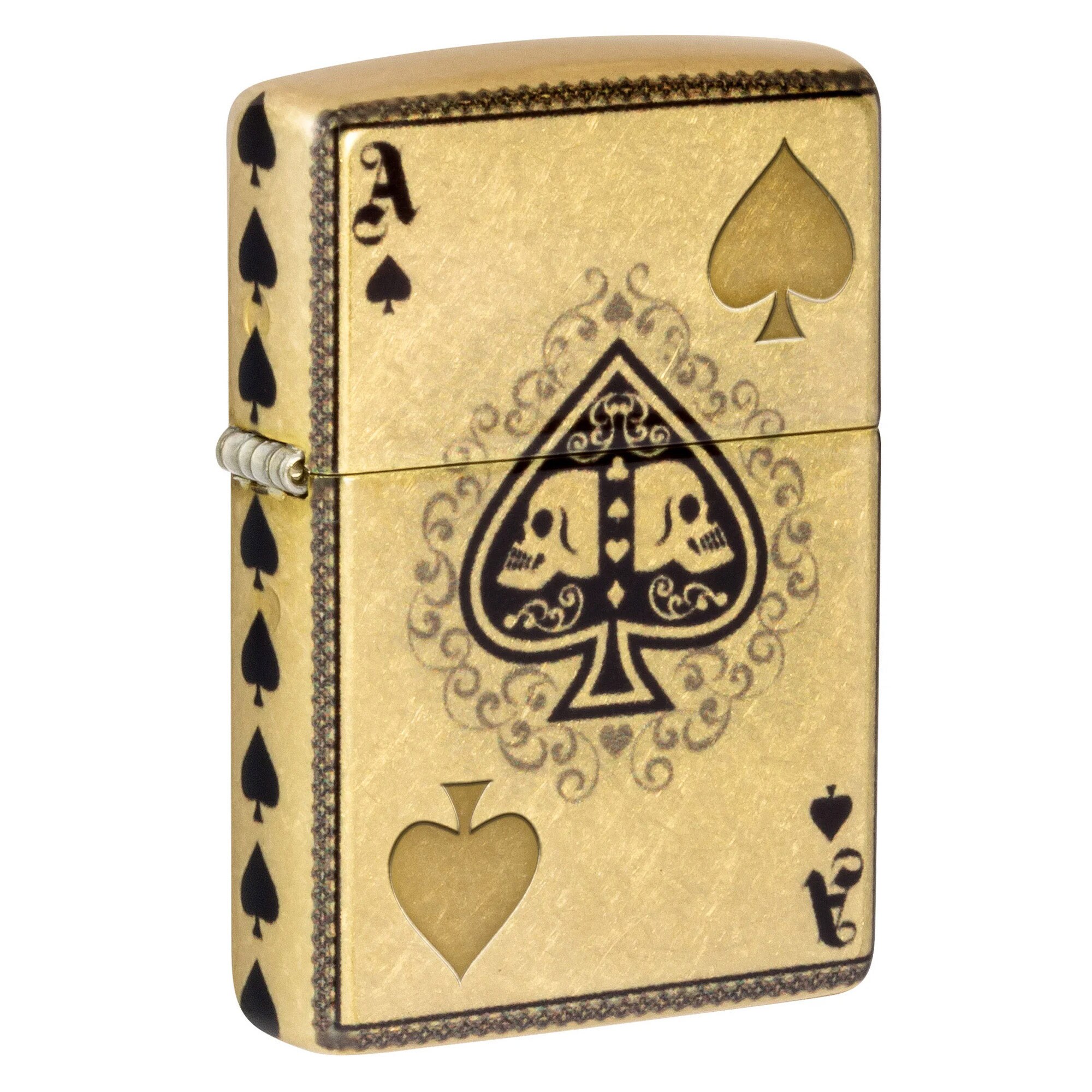 Бензинова запальничка Zippo Ace of Skulls