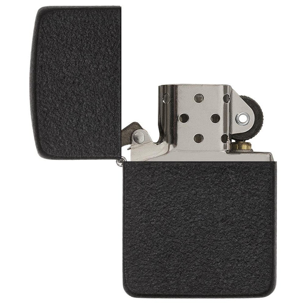 Бензинова запальничка Zippo Crackle з чохлом - Green
