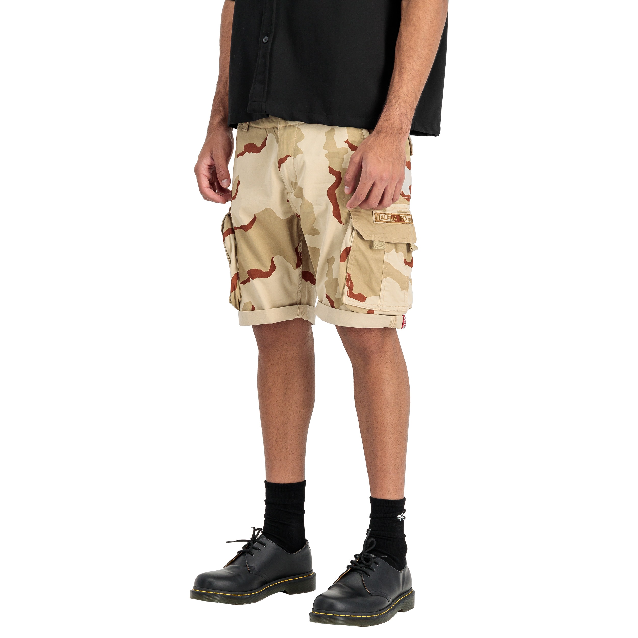 Шорти Alpha Industries Crew Short - Desert Camo 91