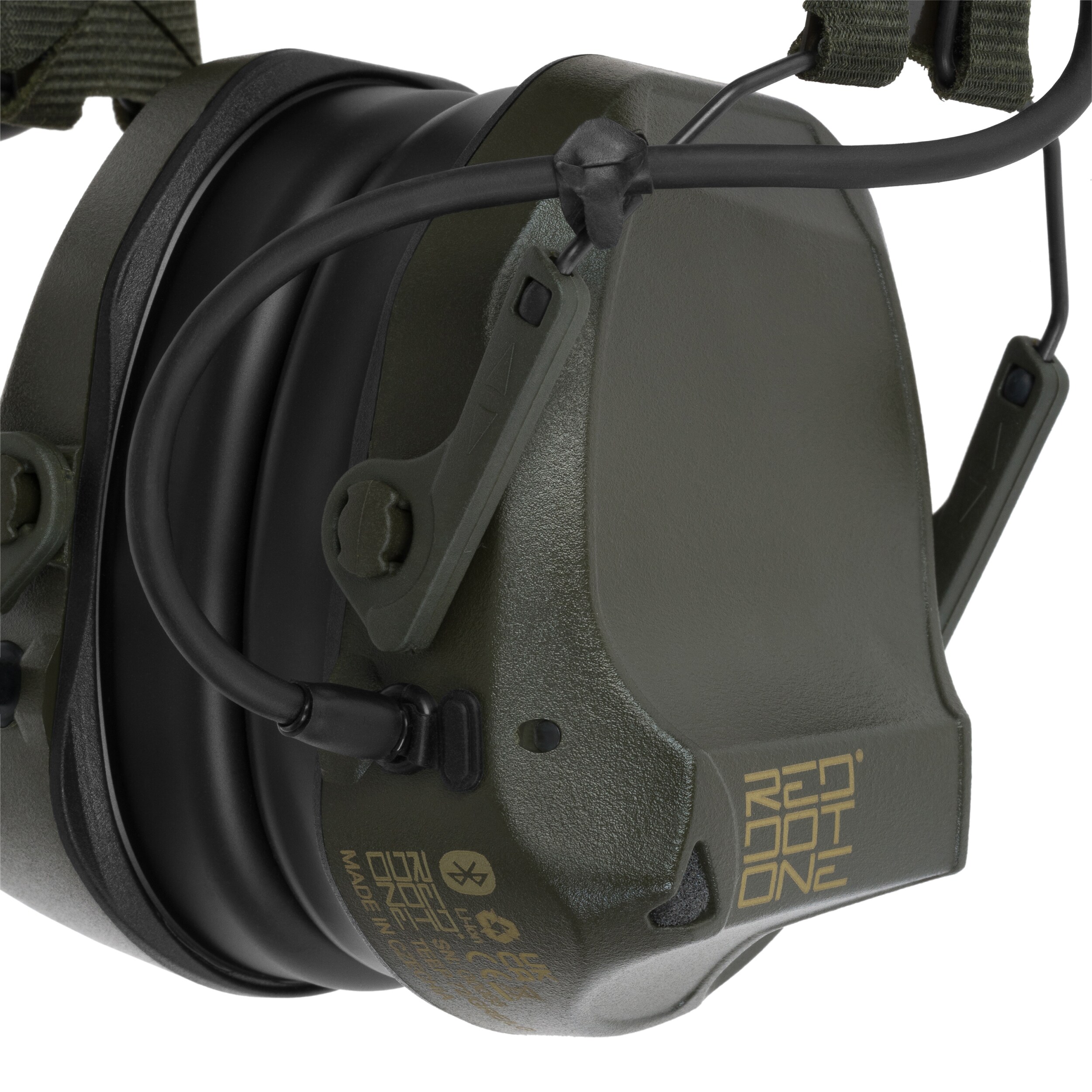 Активні захисні навушники Red Dot One TEEP LINK Light Bluetooth - Green