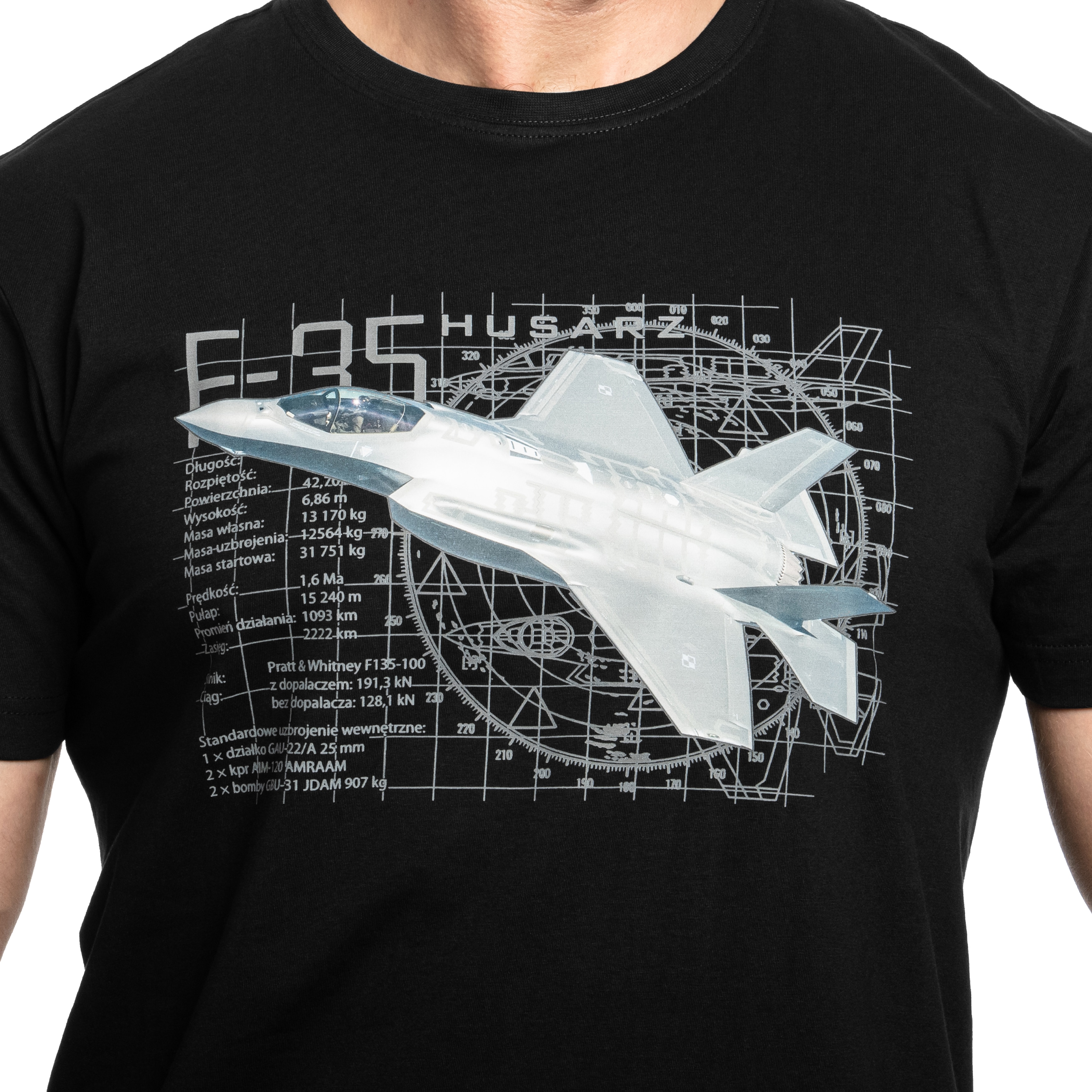Футболка T-Shirt F-35 V.2 - Black