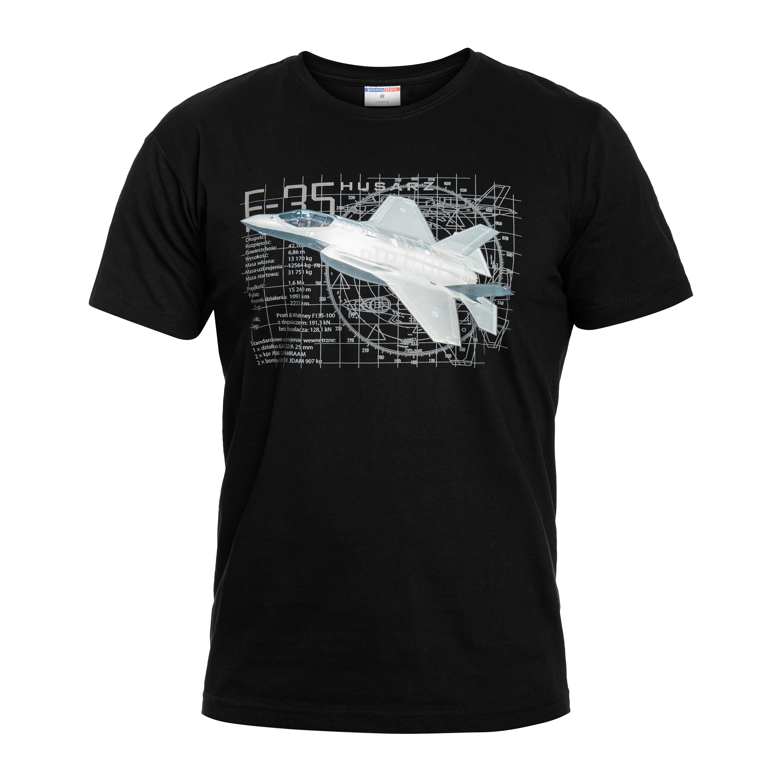 Футболка T-Shirt F-35 V.2 - Black