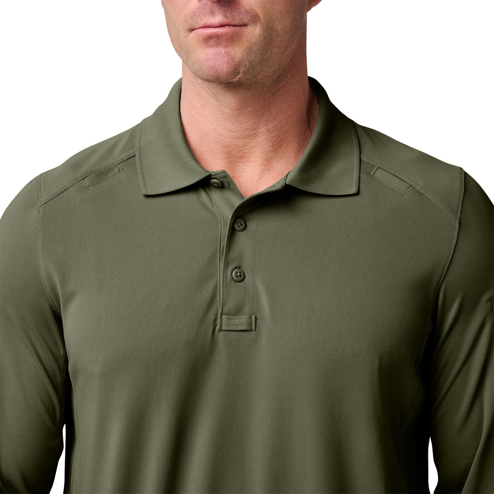 Футболка поло 5.11 Helios Long Sleeve - TDU Green