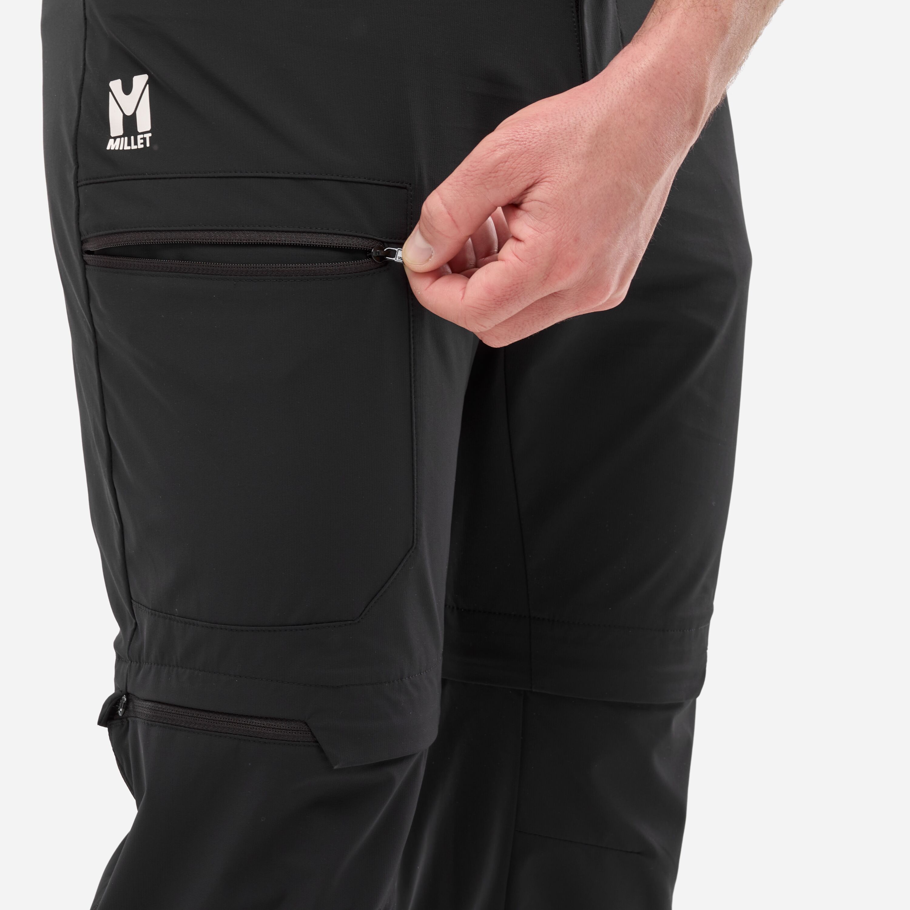 Штани Millet Ubic Stretch Zip Off - Black