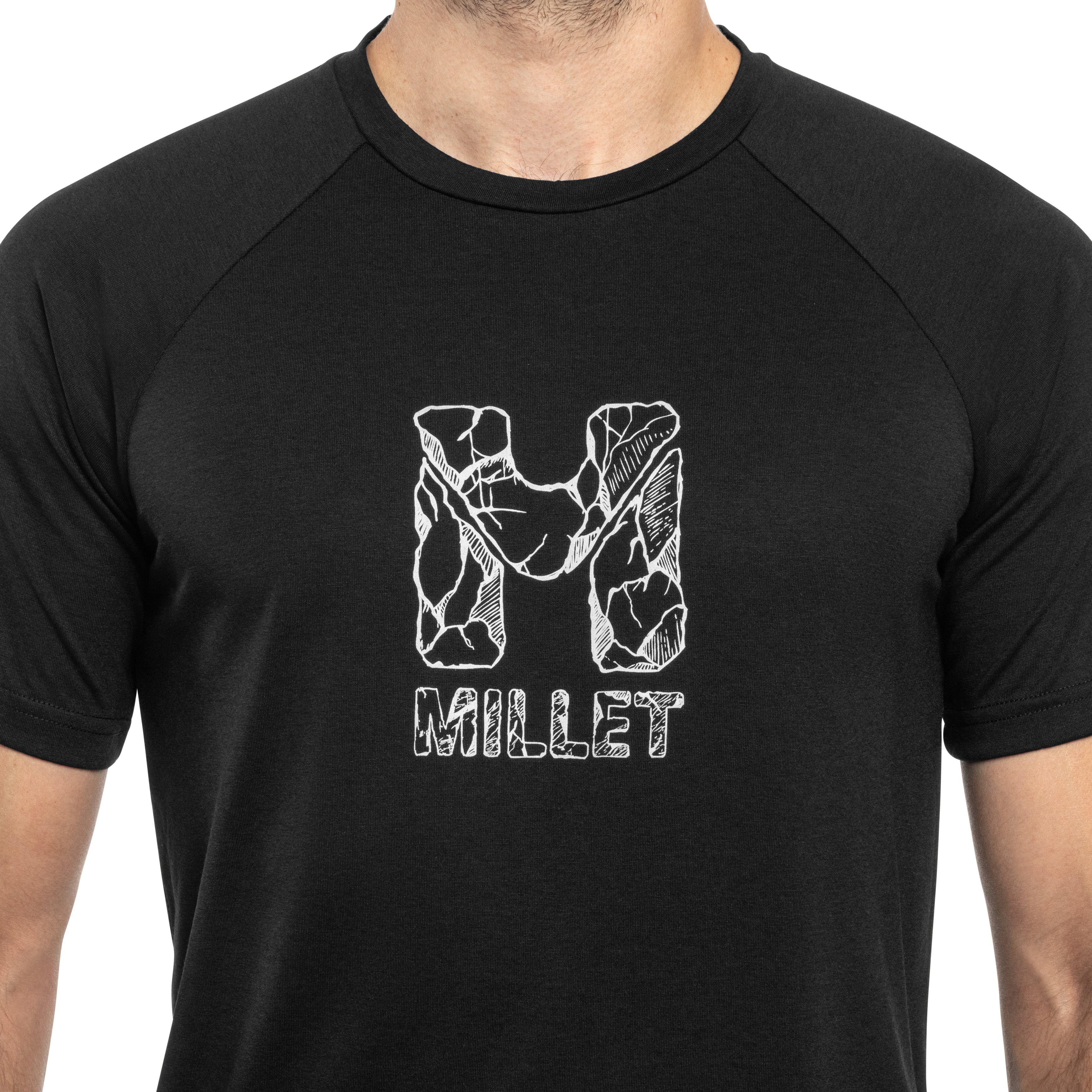 Футболка T-shirt Millet Cimai Natural - Black