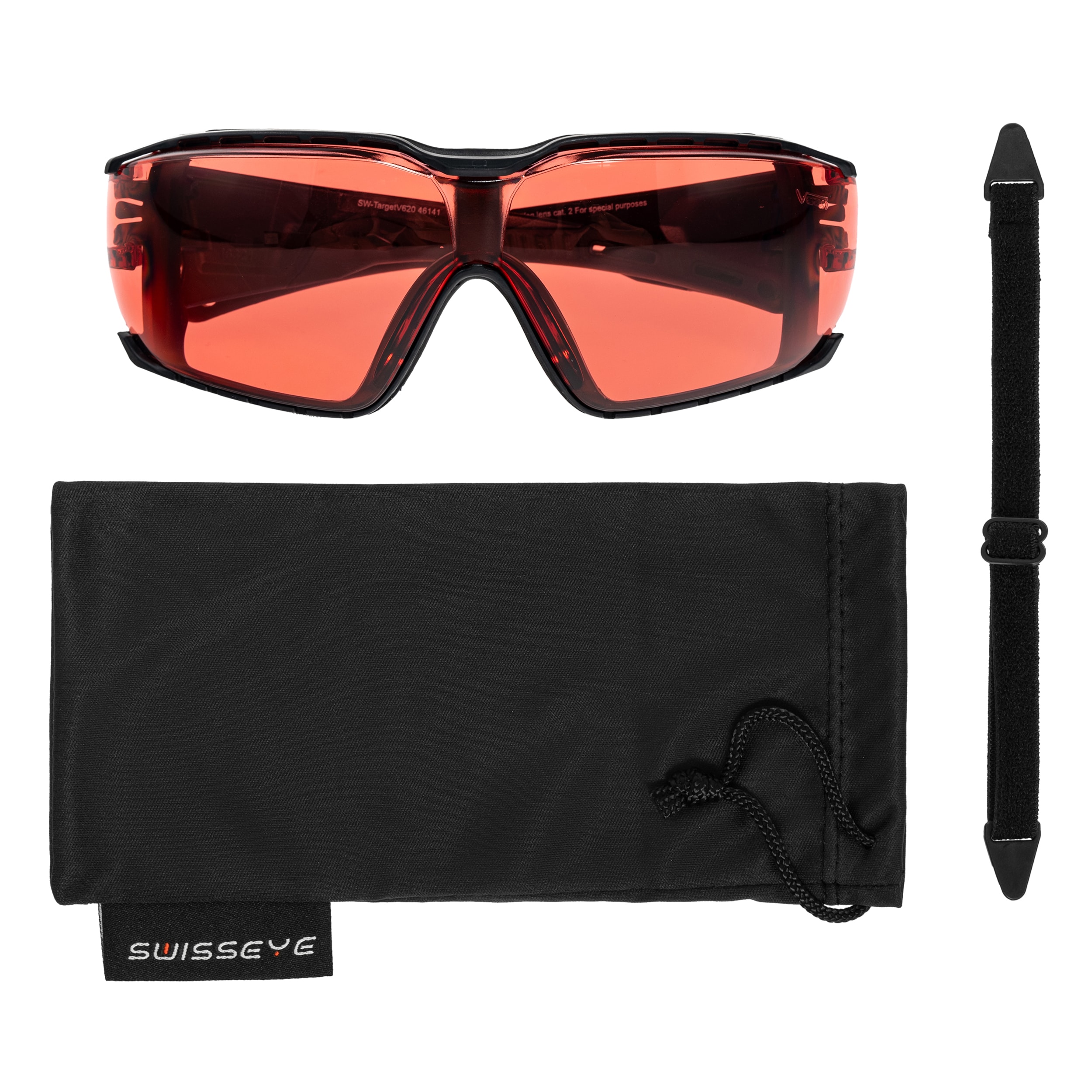 Тактичні окуляри Swiss Eye TargetV620 - Vermilion/Black