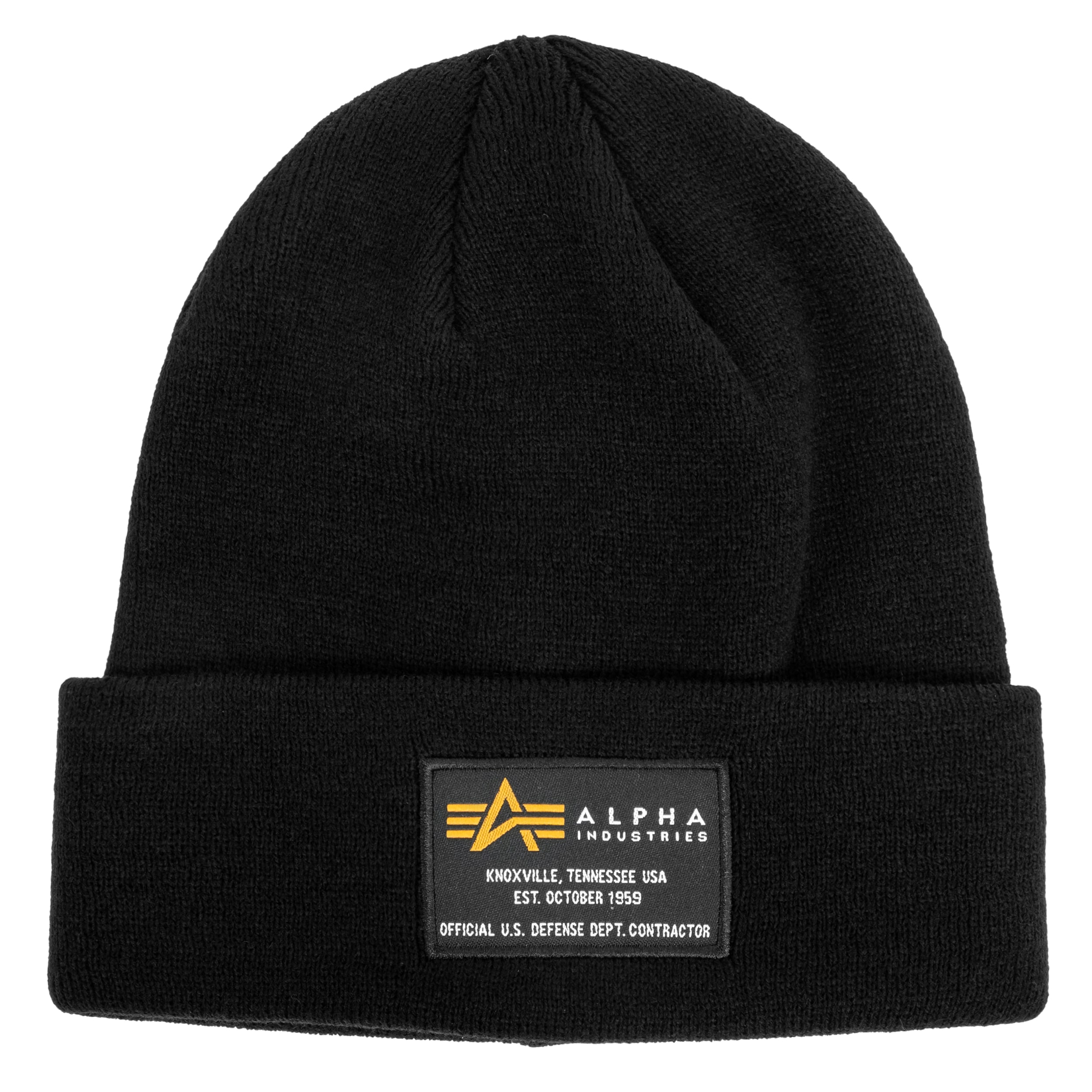 Шапка Alpha Industries Crew Beanie - Black