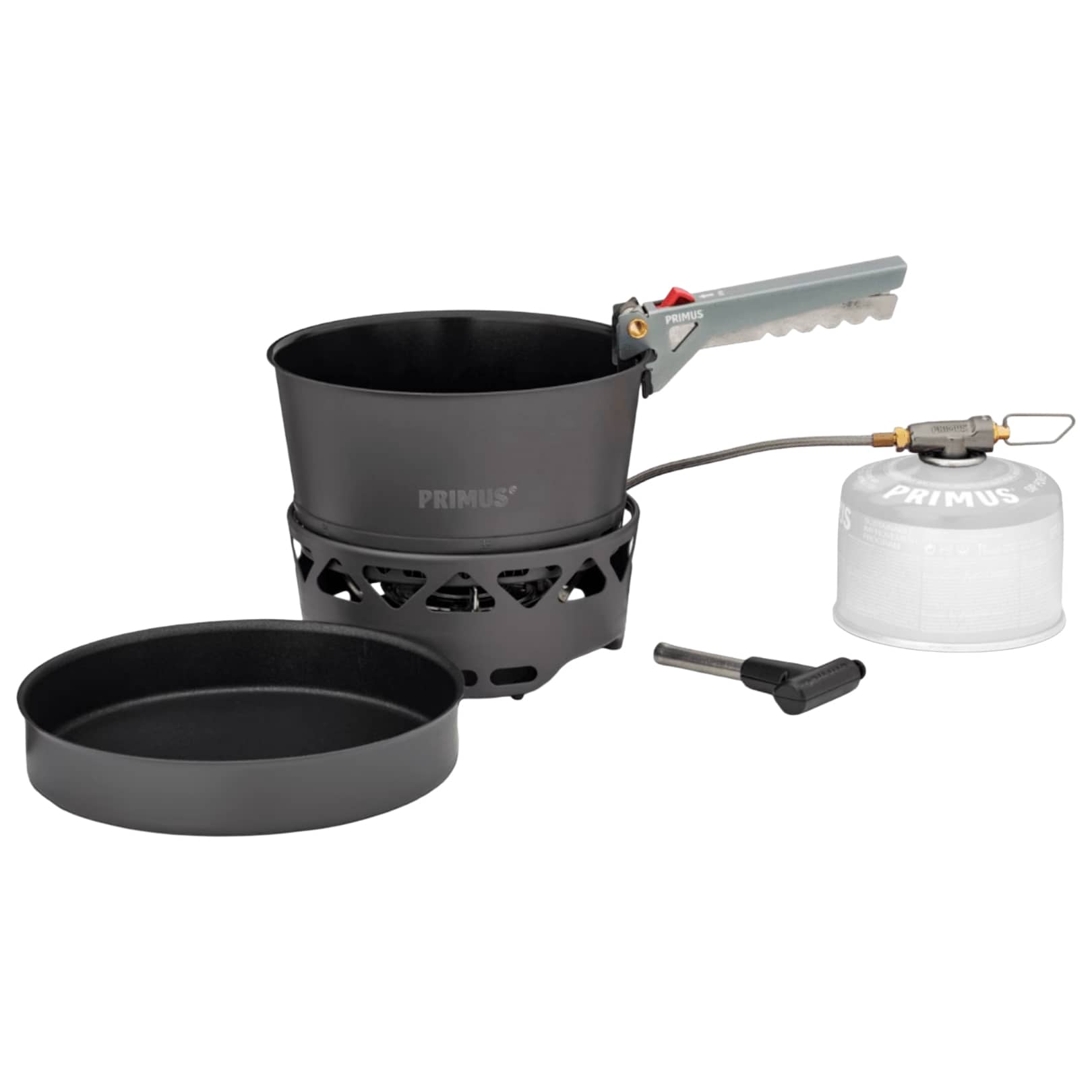 Туристичний набір для приготування Primus PrimeTech Stove Set II з каструлею 1,3 л i сковорідкою