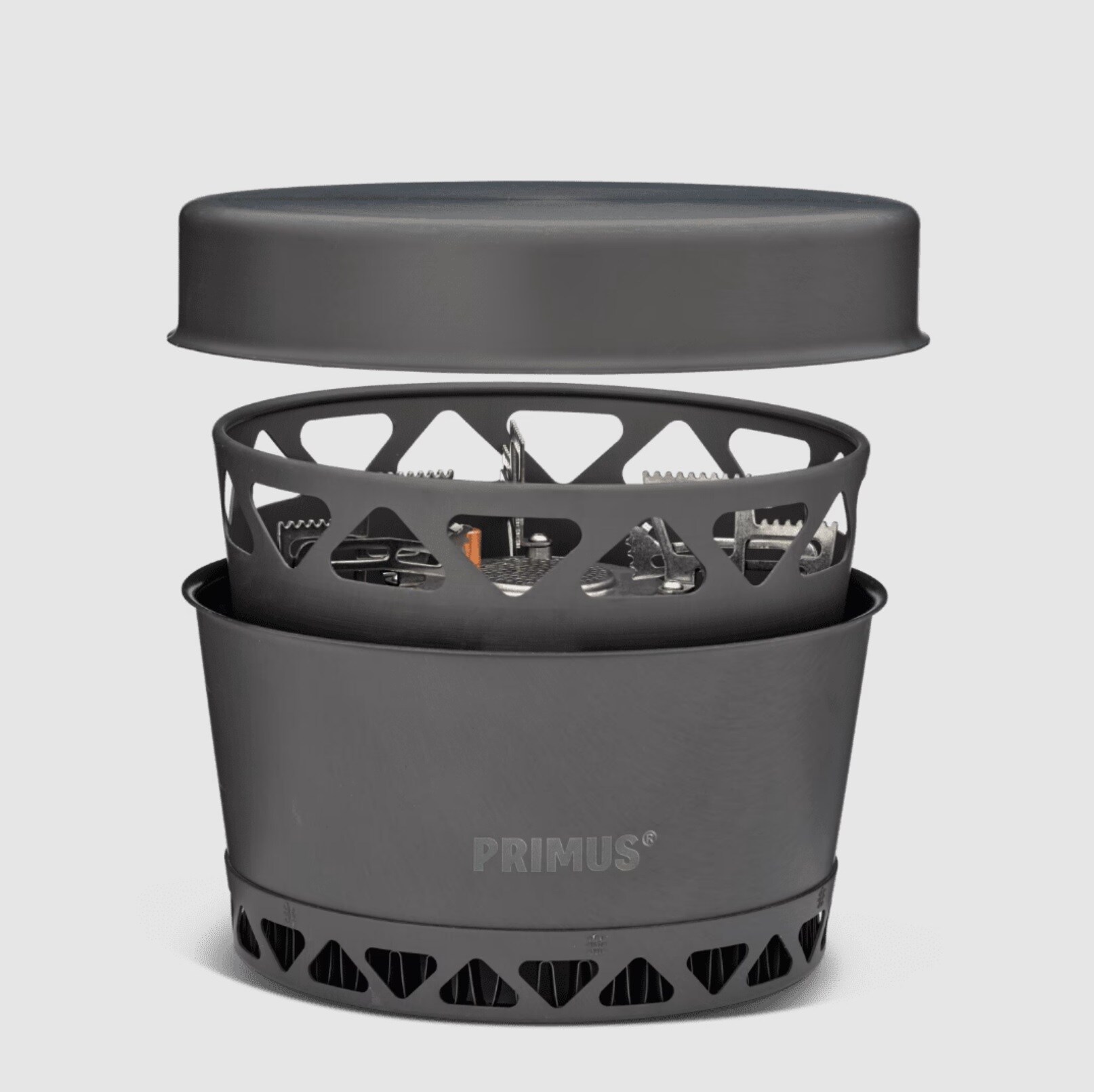 Туристичний набір для приготування Primus PrimeTech Stove Set II з каструлею 1,3 л i сковорідкою