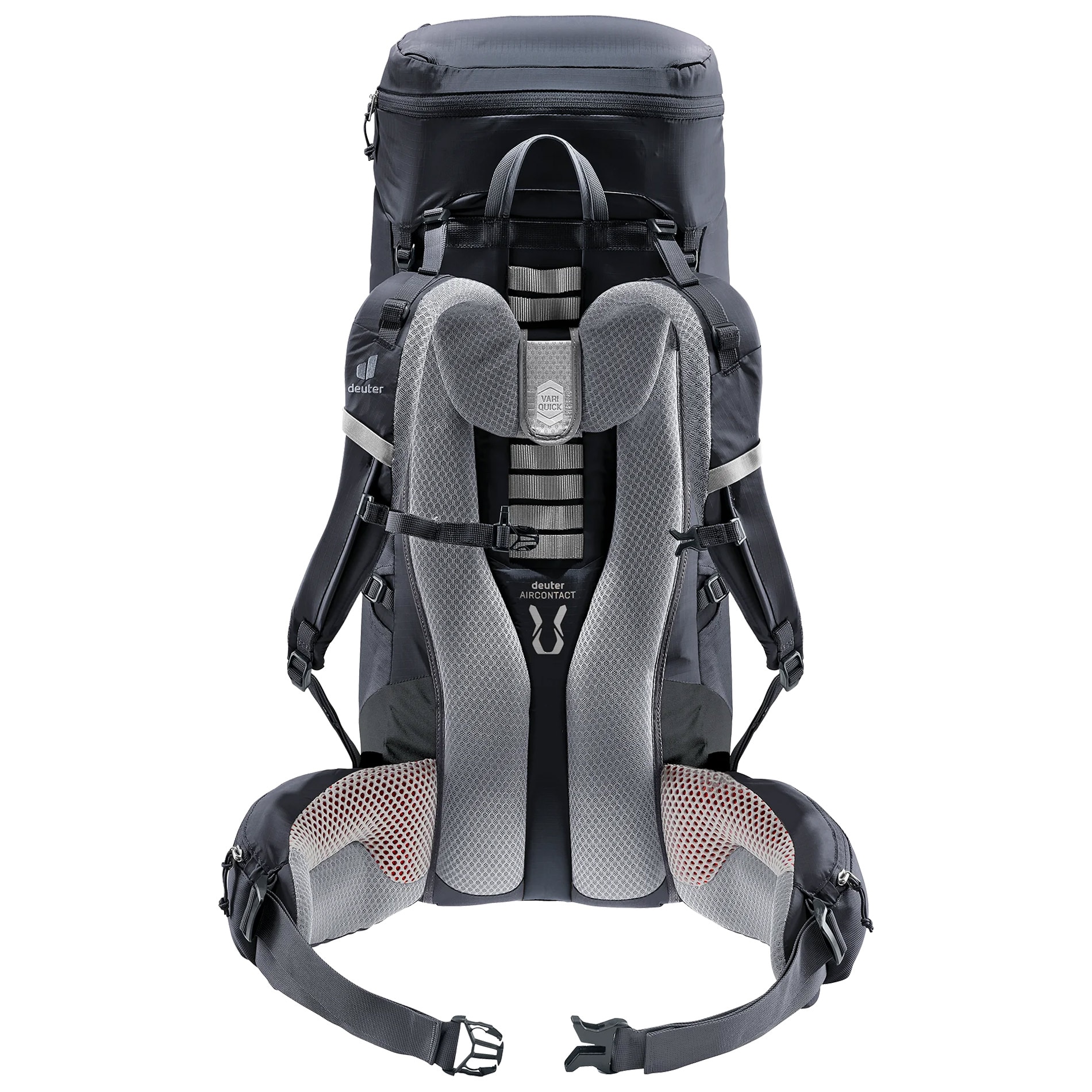 Рюкзак Deuter Aircontact lite 40 + 10 l - Black/Graphite