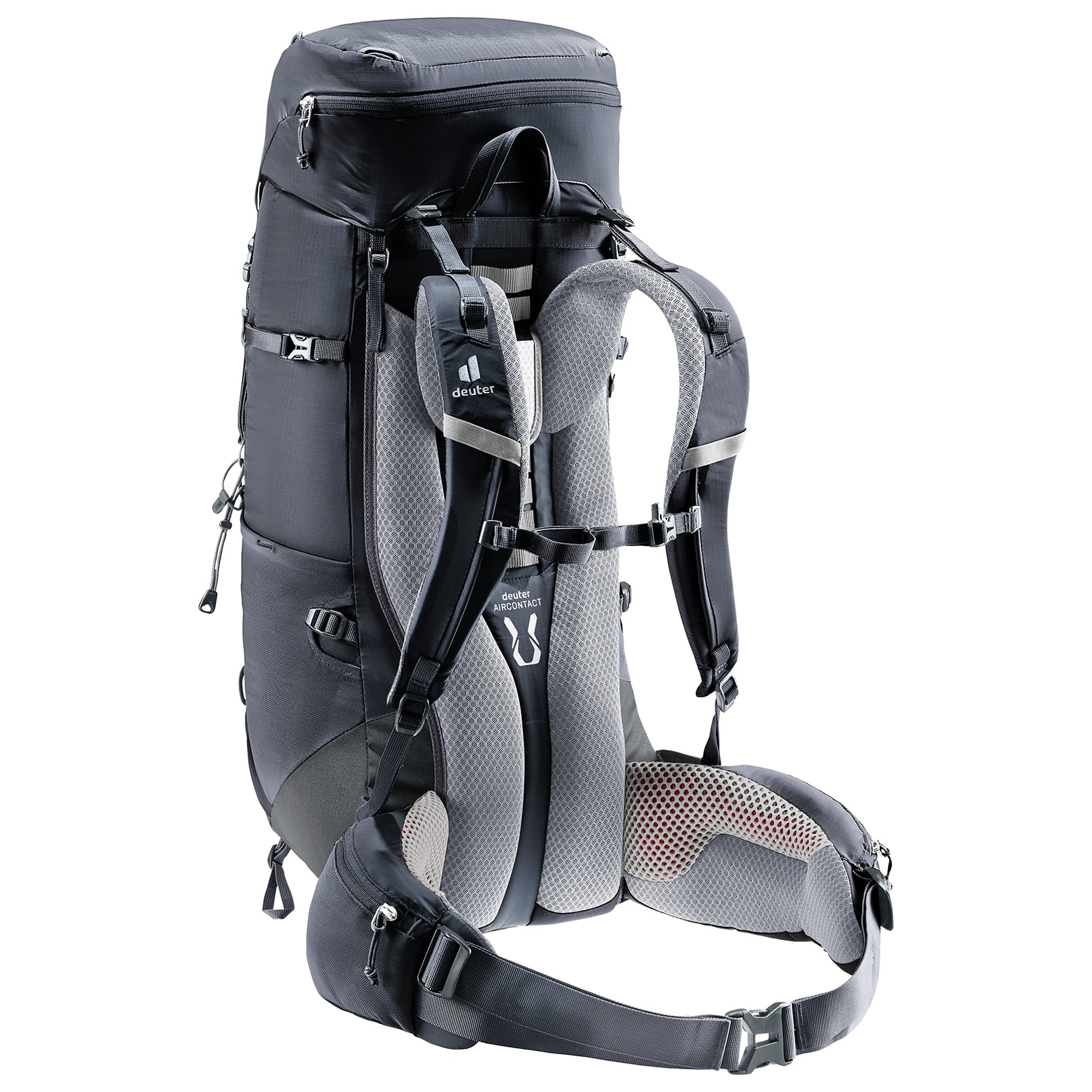 Рюкзак Deuter Aircontact lite 40 + 10 l - Black/Graphite
