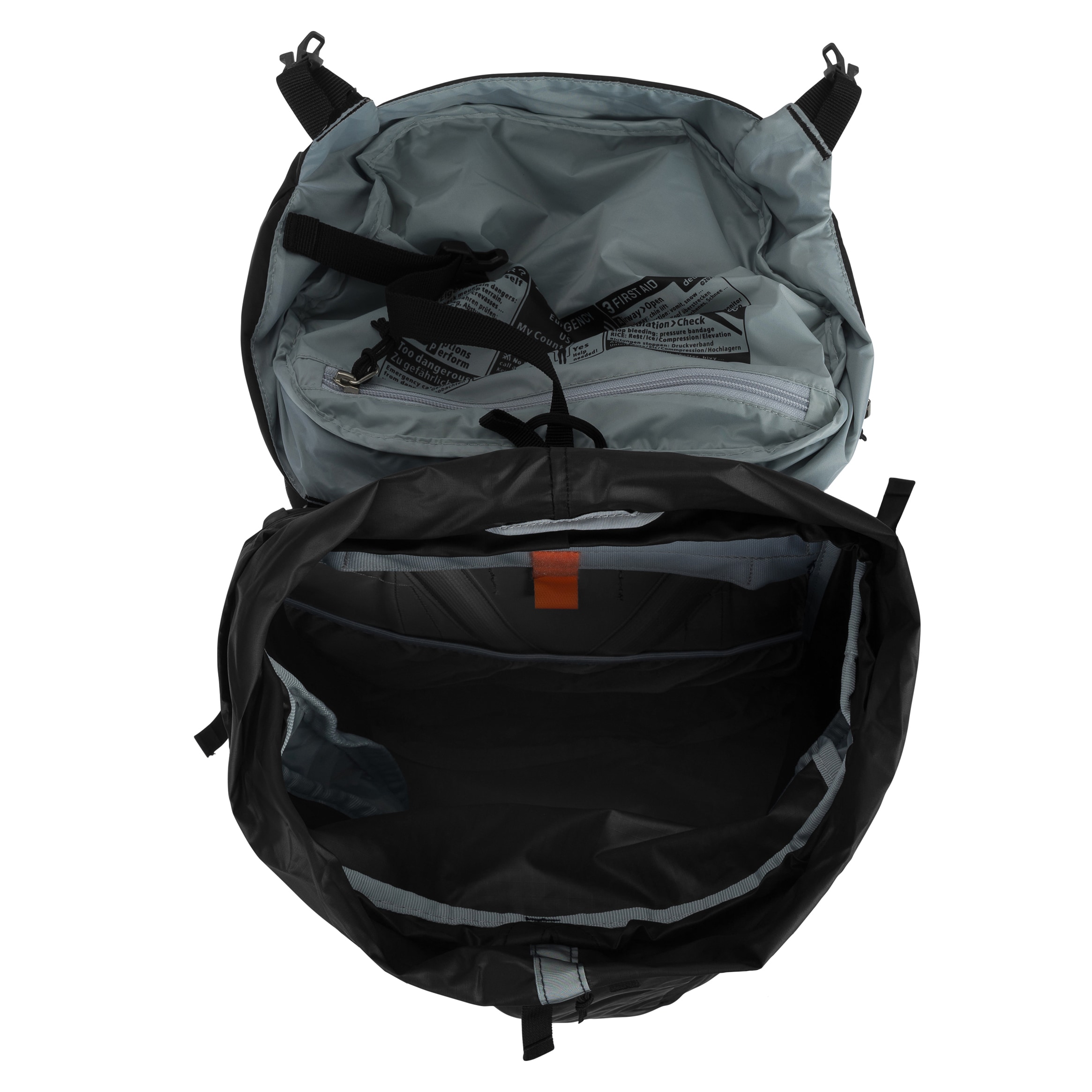 Рюкзак Deuter Aircontact lite 40 + 10 l - Black/Graphite