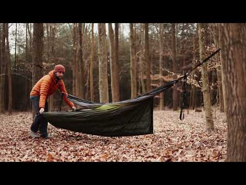 Підвісний утеплювач для гамака Fjord Nansen Underquilt Nevis Light - Olive Drab
