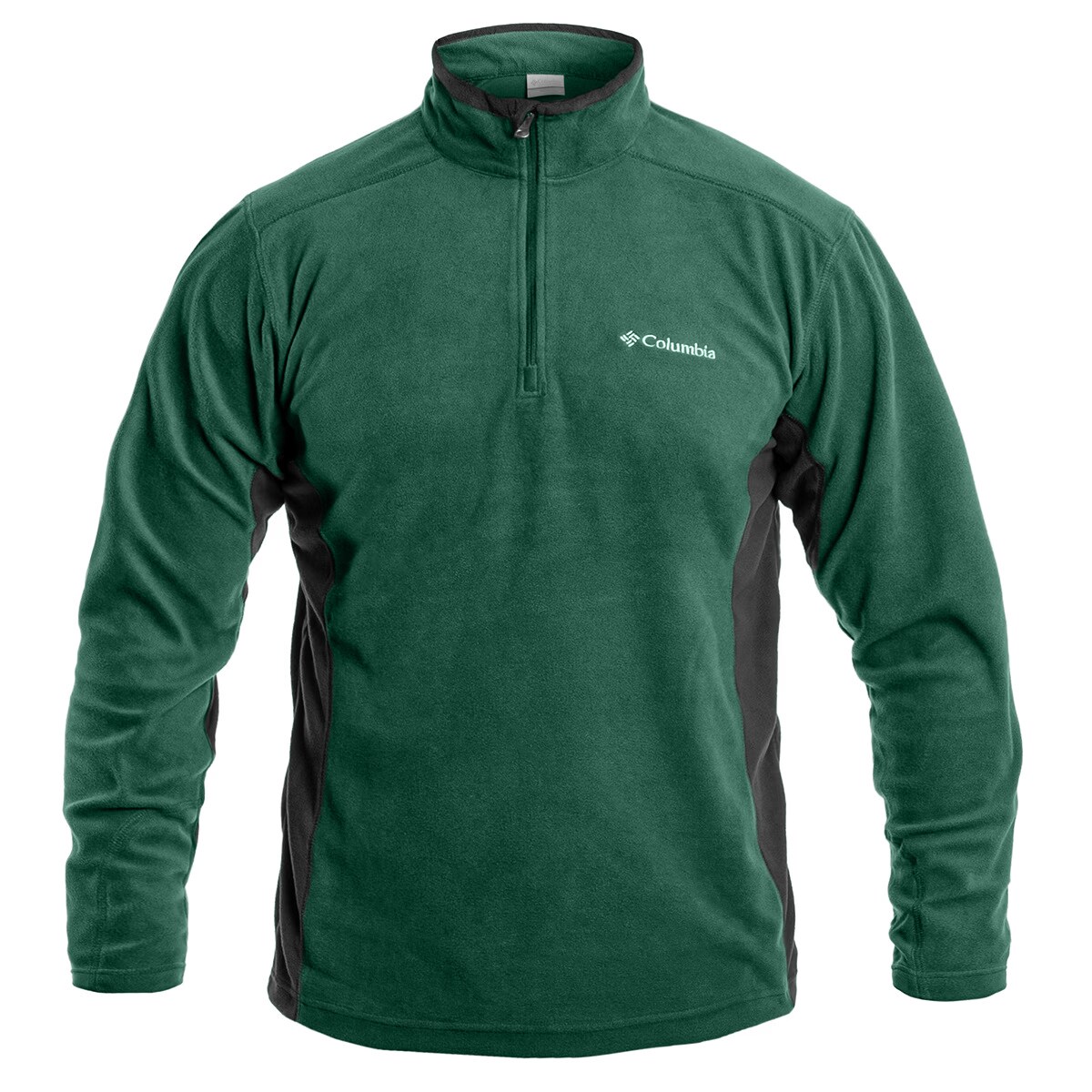 Флісова кофта Columbia Klamath Range II Half Zip - Rain Forest/Black