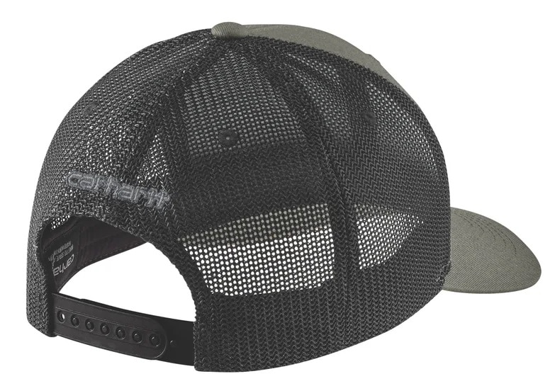 Бейсболка Carhartt Twill Mesh Back Logo - Dusty Olive