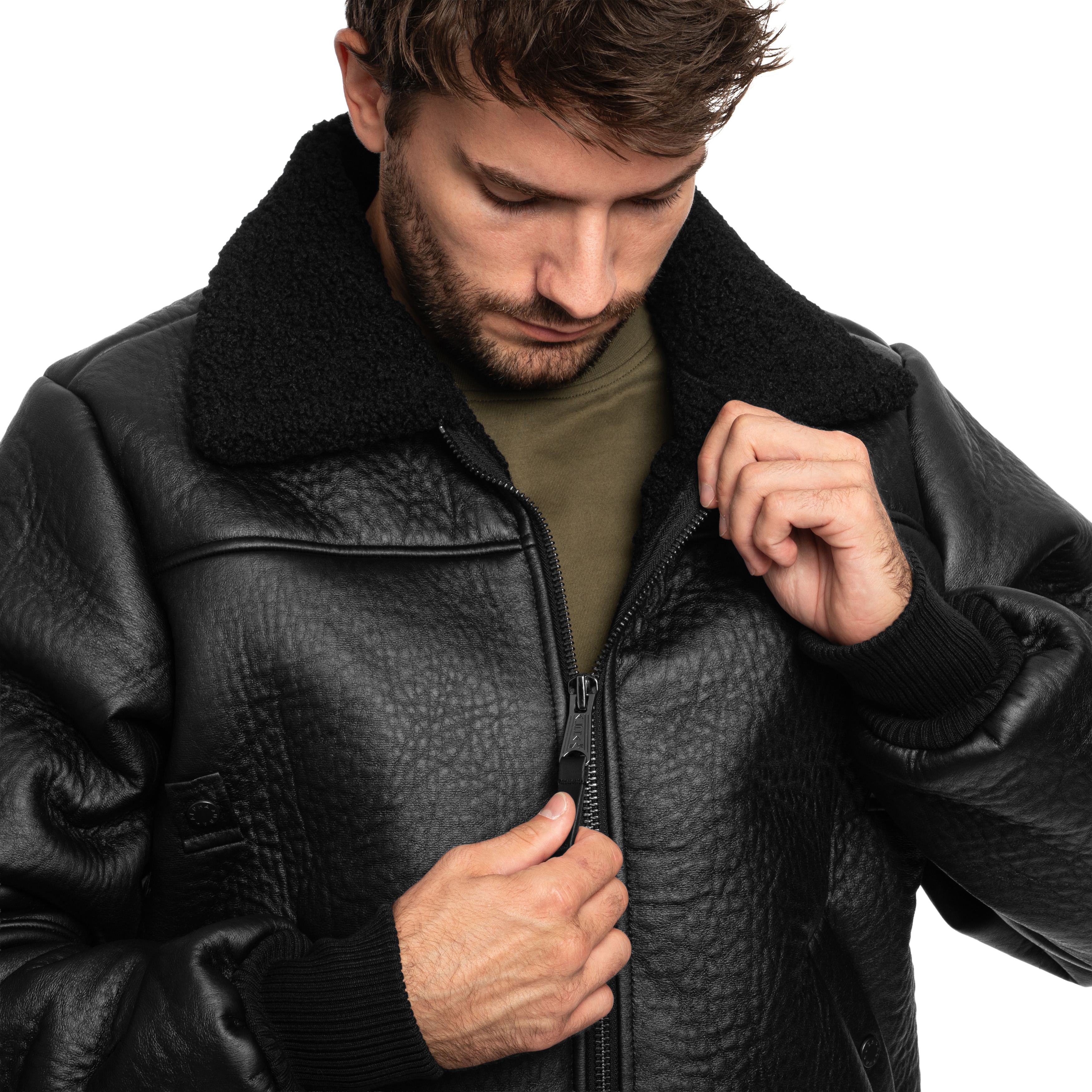 Куртка Alpha Industries B15 Modified - Black/Black