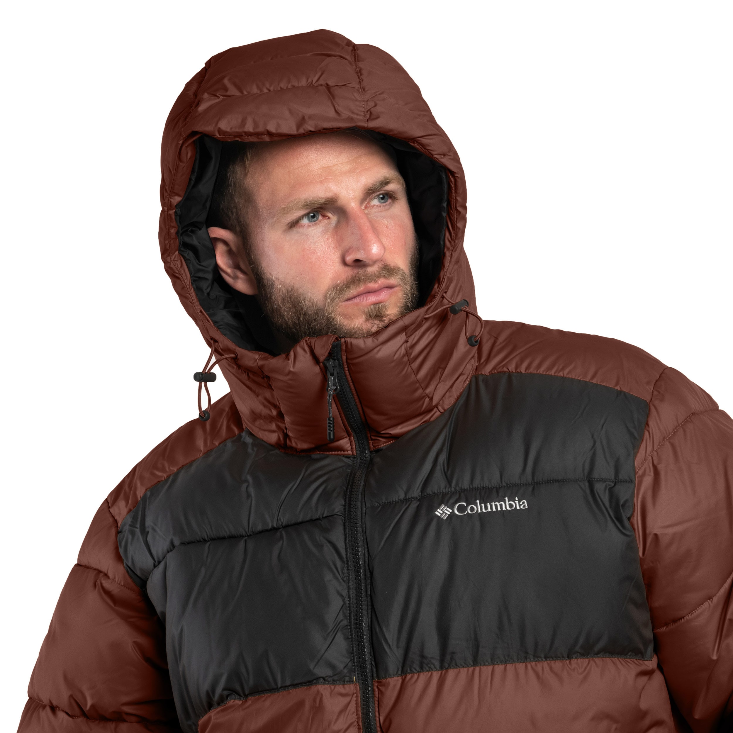 Куртка Columbia Pike Lake II Hooded Jacket - Tobacco/Black