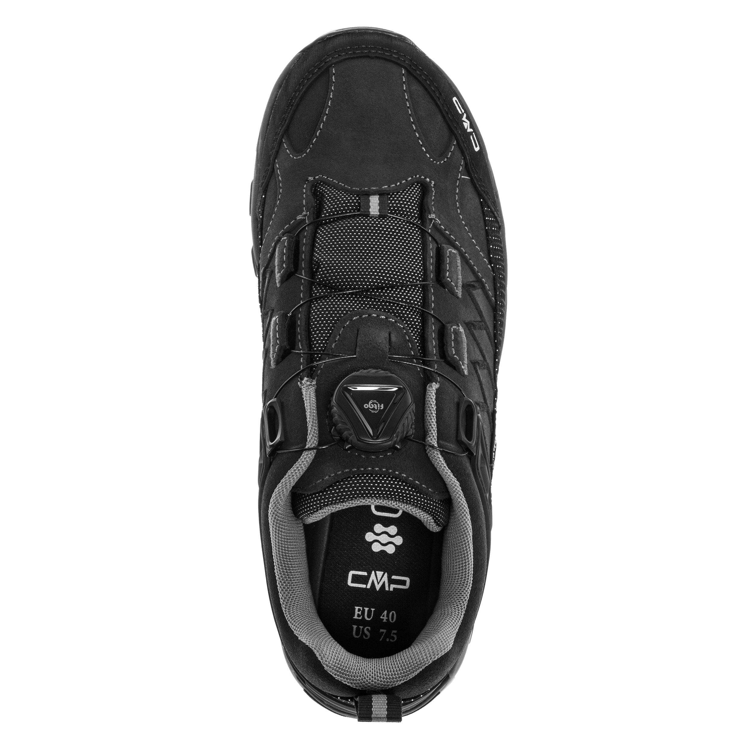 Черевики CMP Rigel Waterproof Low Fitgo - Piombo