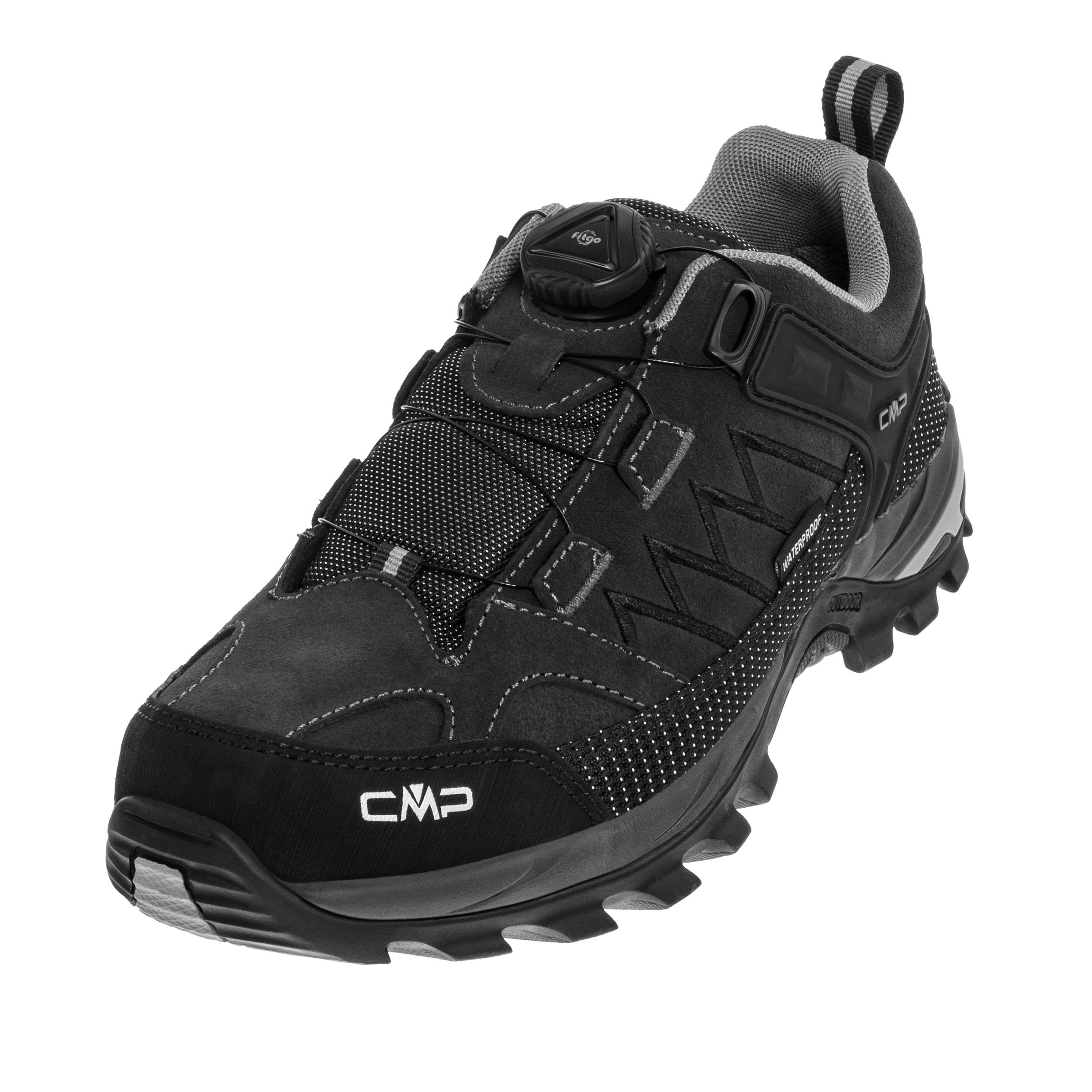 Черевики CMP Rigel Waterproof Low Fitgo - Piombo