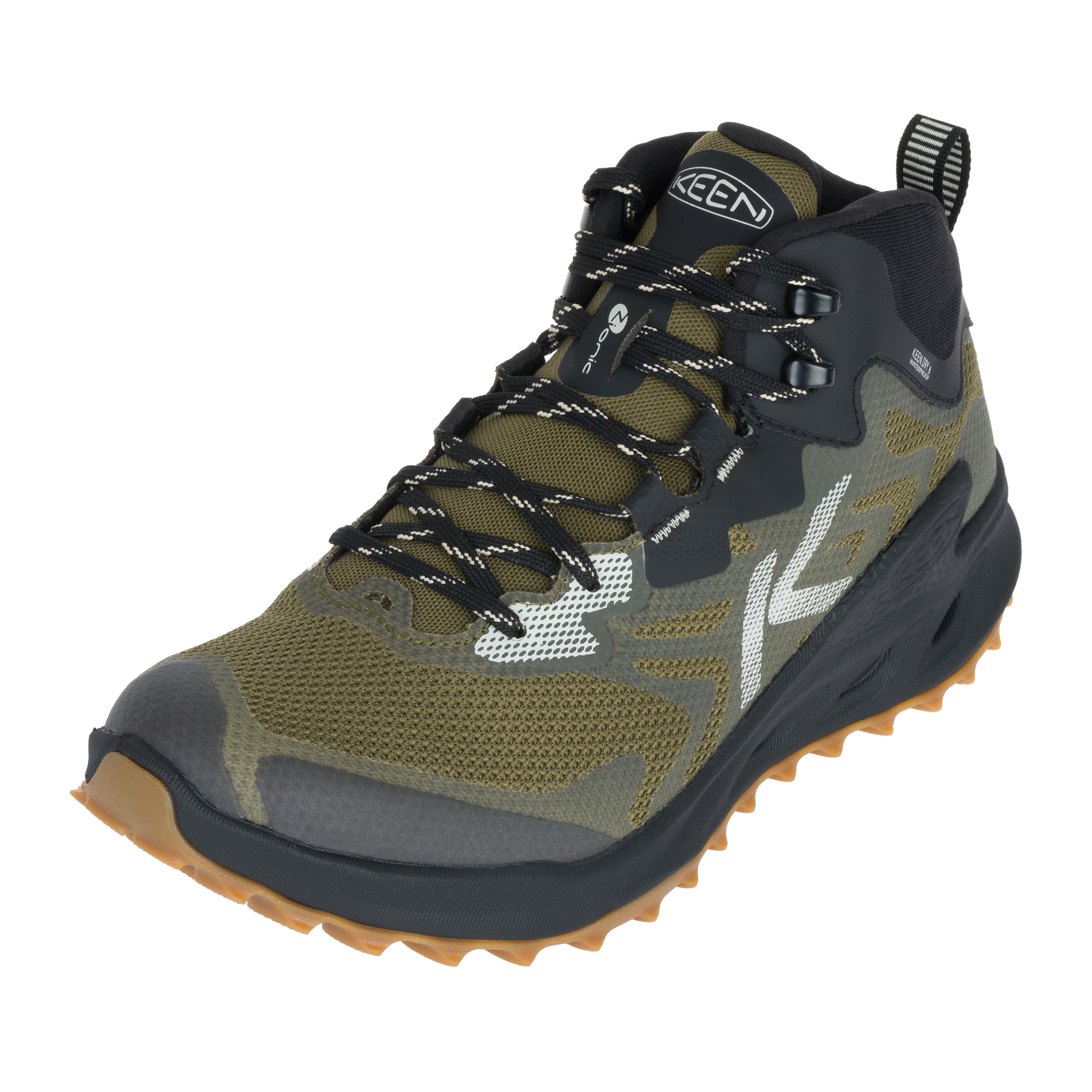 Черевики Keen Zionic NXT Mid WP - Dark Olive/Black