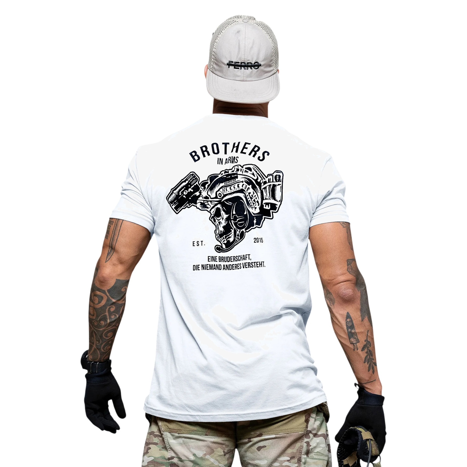Футболка Brothers In Arms Team - White