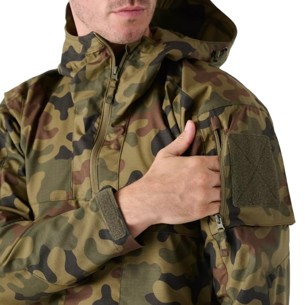 Куртка Helikon-Tex Anorak Tracer PolyCotton Stretch Rip-Stop Field - wz.93 Pantera PL Woodland