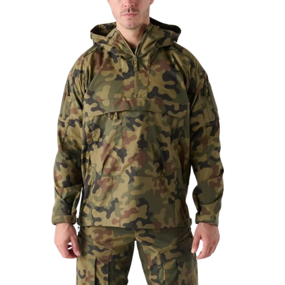 Куртка Helikon-Tex Anorak Tracer PolyCotton Stretch Rip-Stop Field - wz.93 Pantera PL Woodland