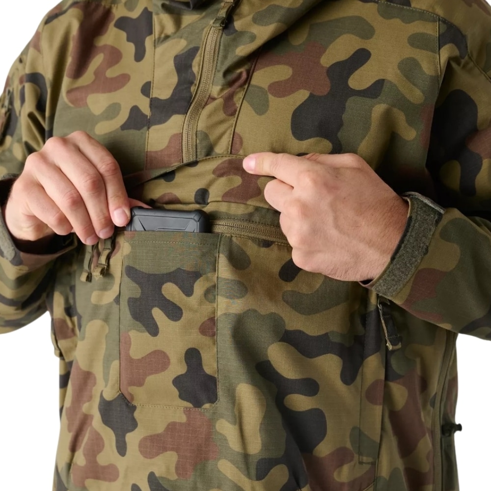Куртка Helikon-Tex Anorak Tracer PolyCotton Stretch Rip-Stop Field - wz.93 Pantera PL Woodland