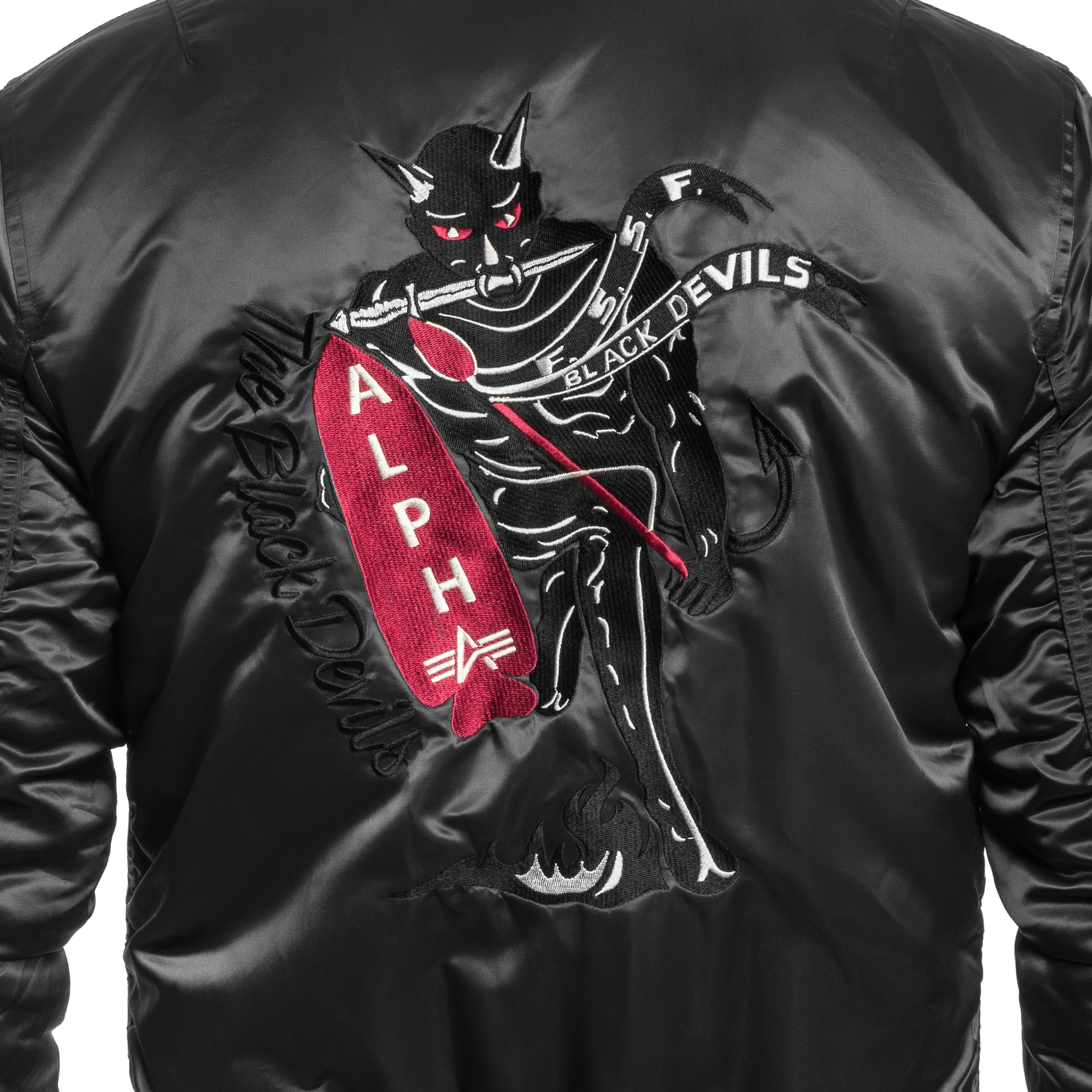 Куртка Alpha Industries MA-1 Devils Brigade - Iron Grey