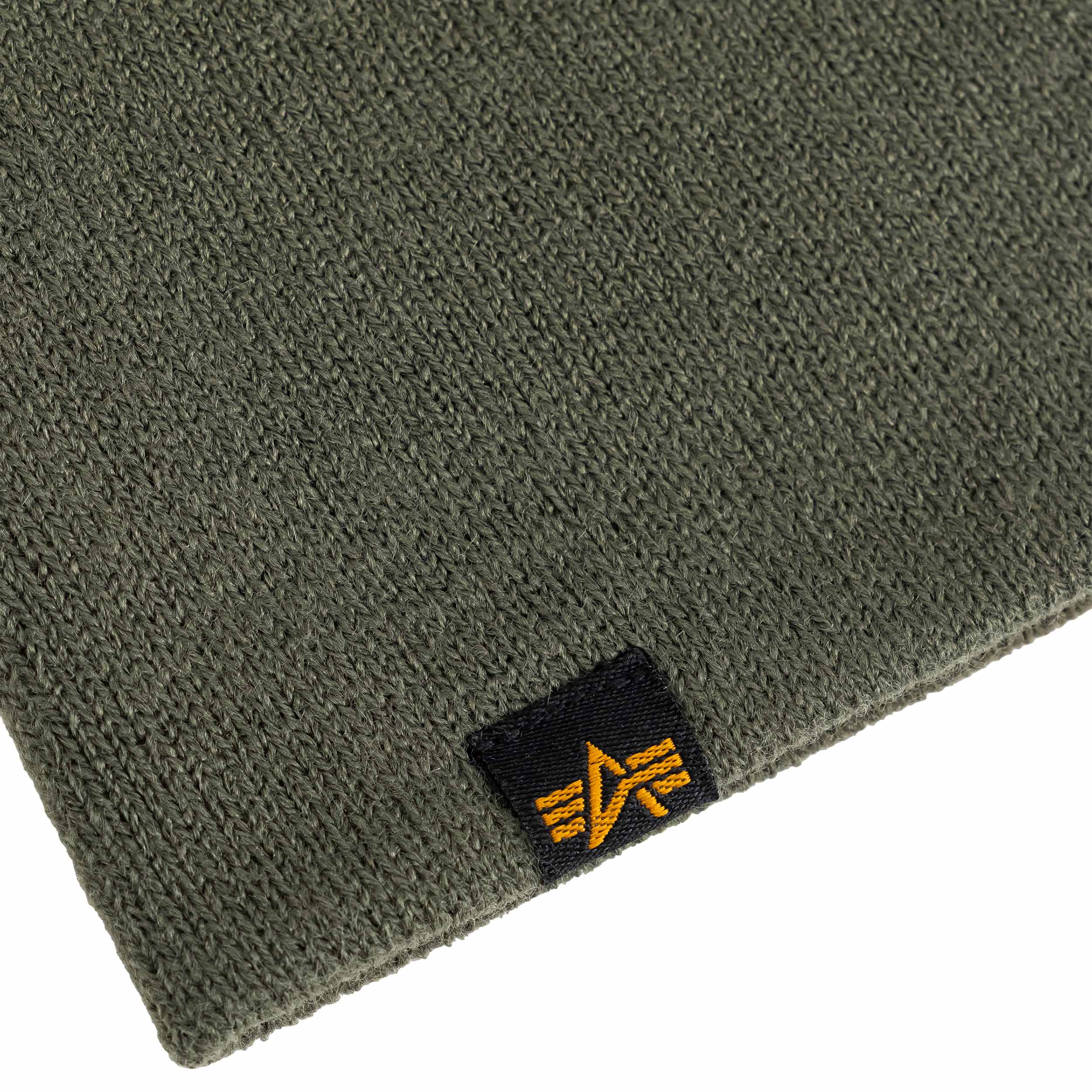 Шапка Alpha Industries Cone Beanie - Dark Olive