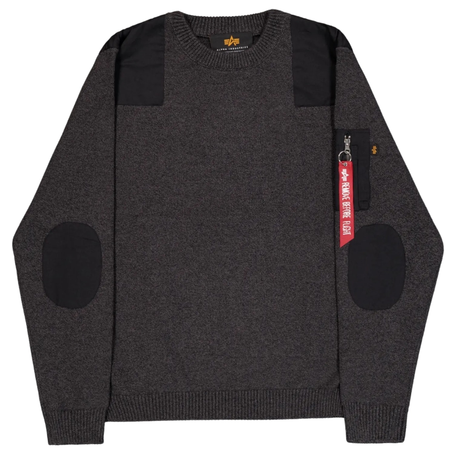 Светр Alpha Industries Knitted Utility - Black